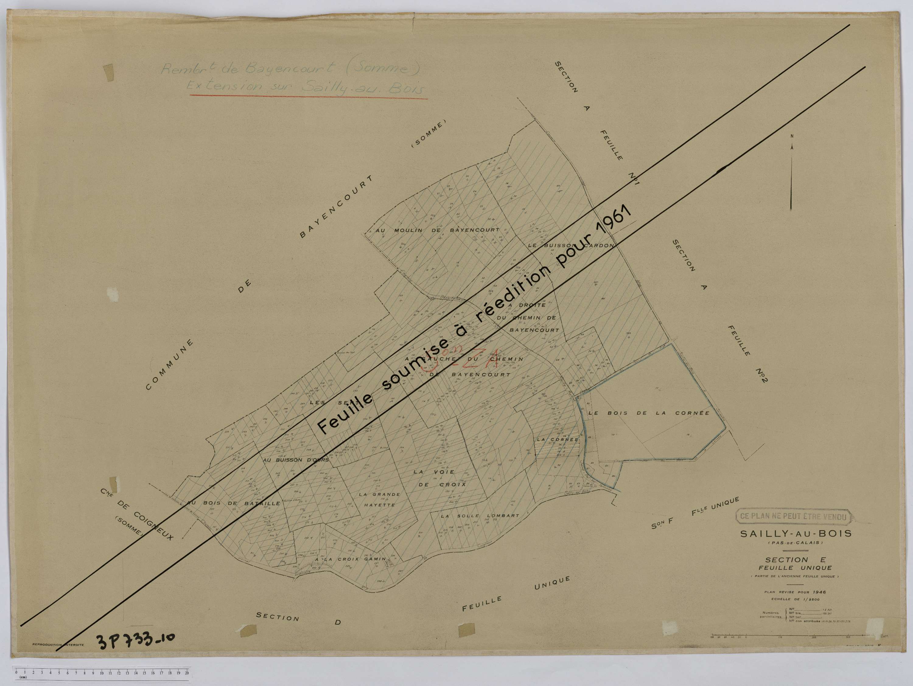 Sailly-au-Bois - Section E.