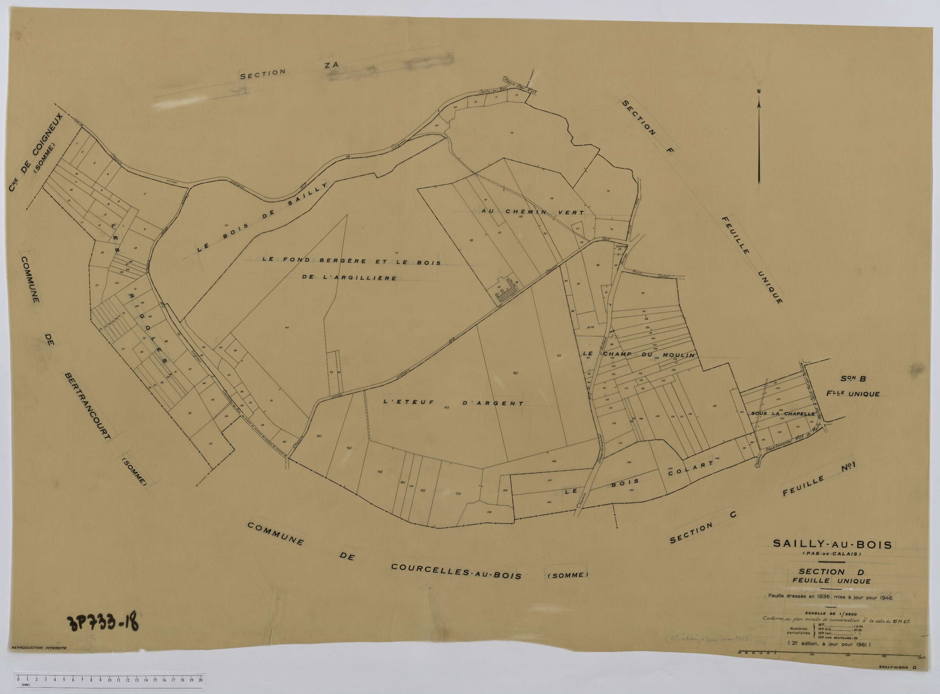 Sailly-au-Bois - Section D.