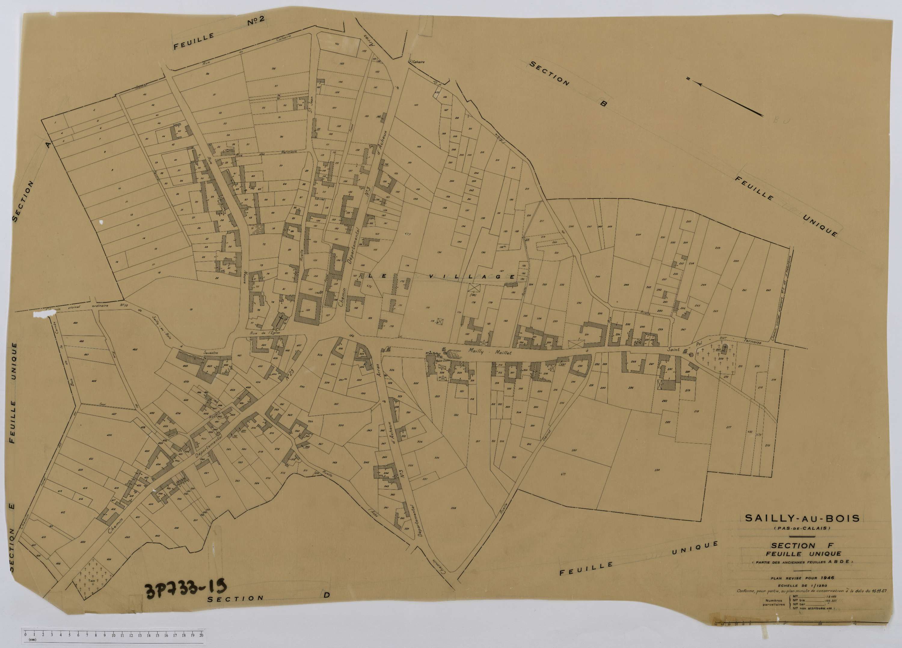 Sailly-au-Bois - Section F.