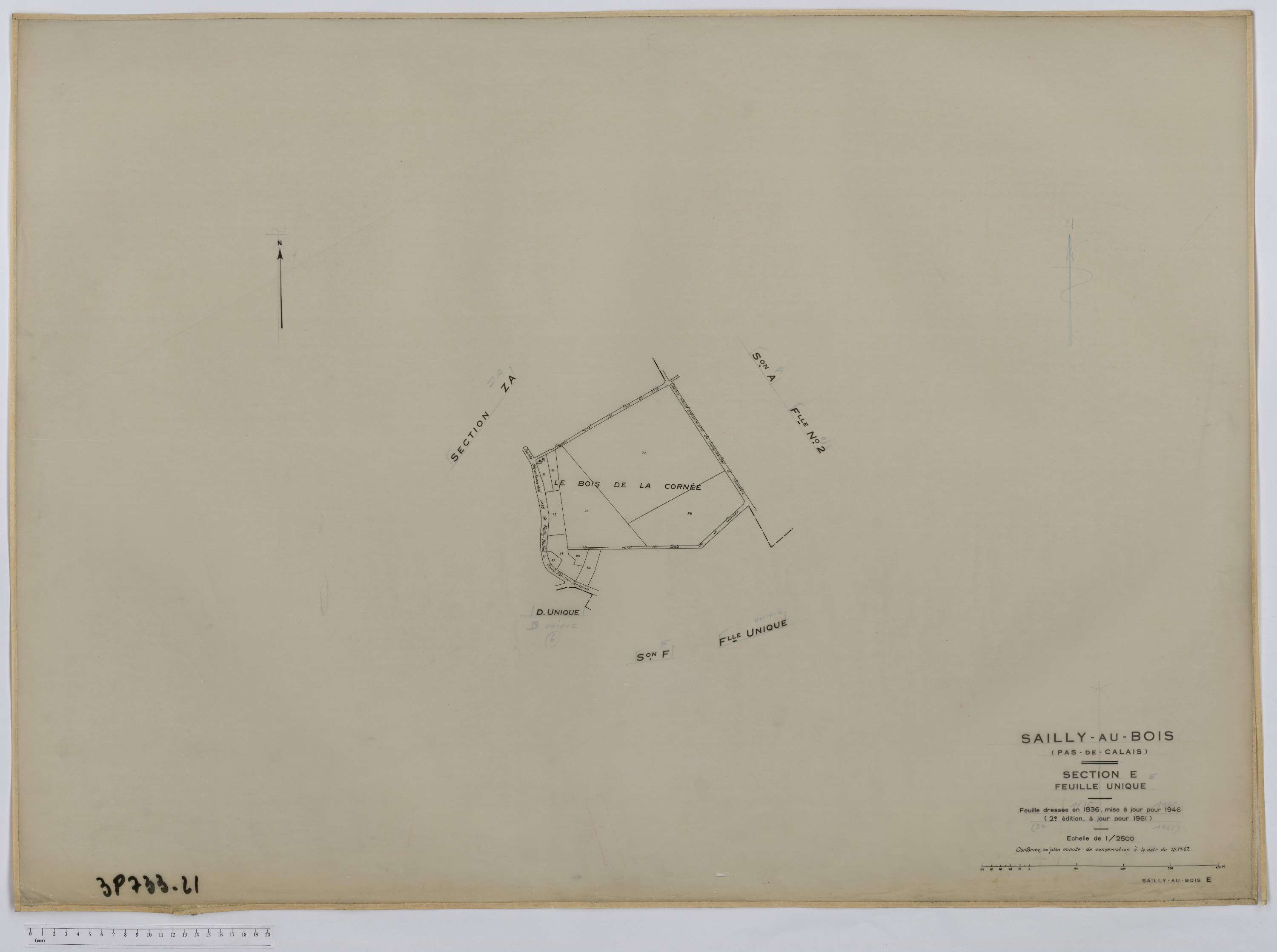 Sailly-au-Bois - Section E.