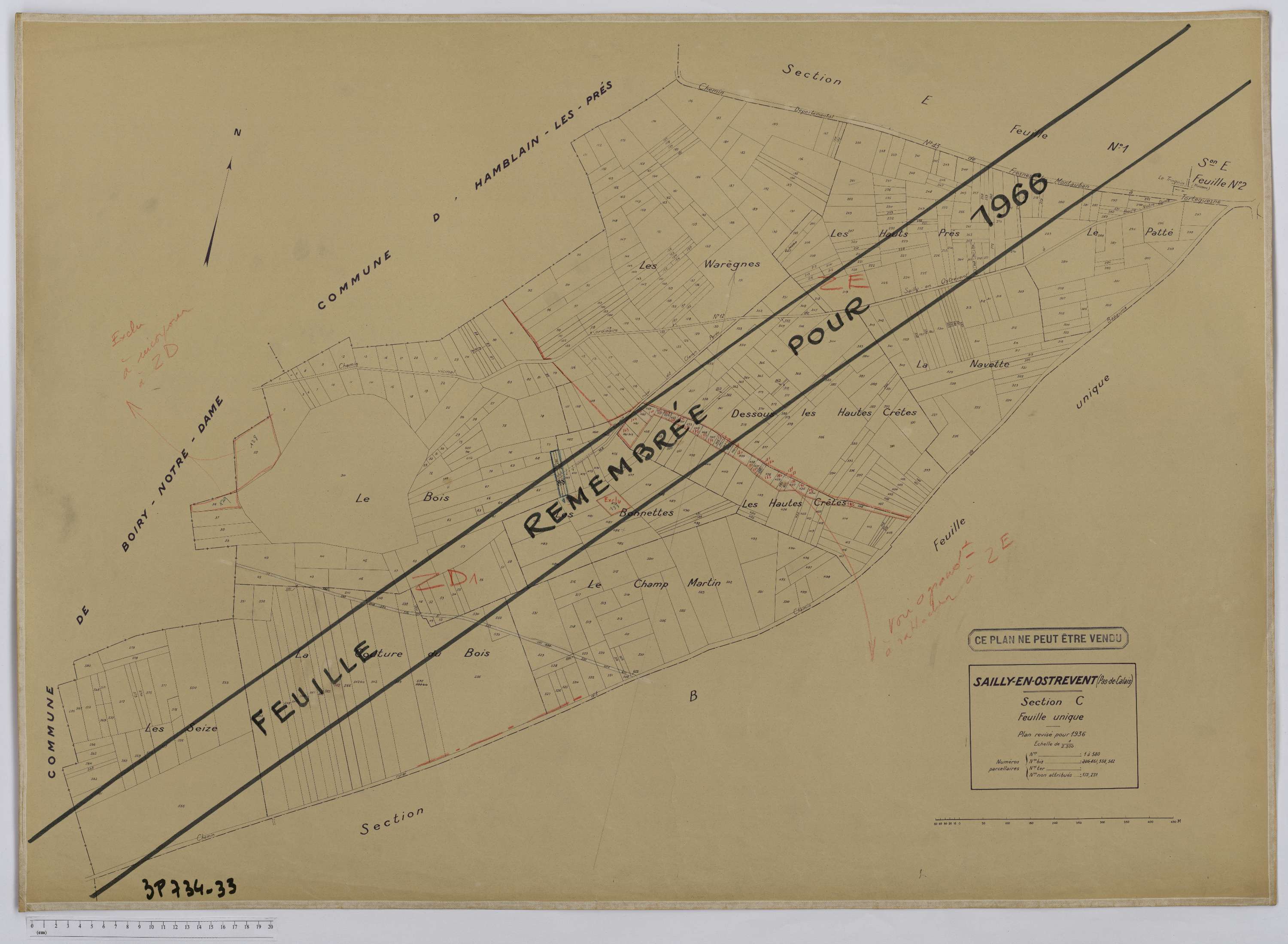 Sailly-en-Ostrevent - Section C.