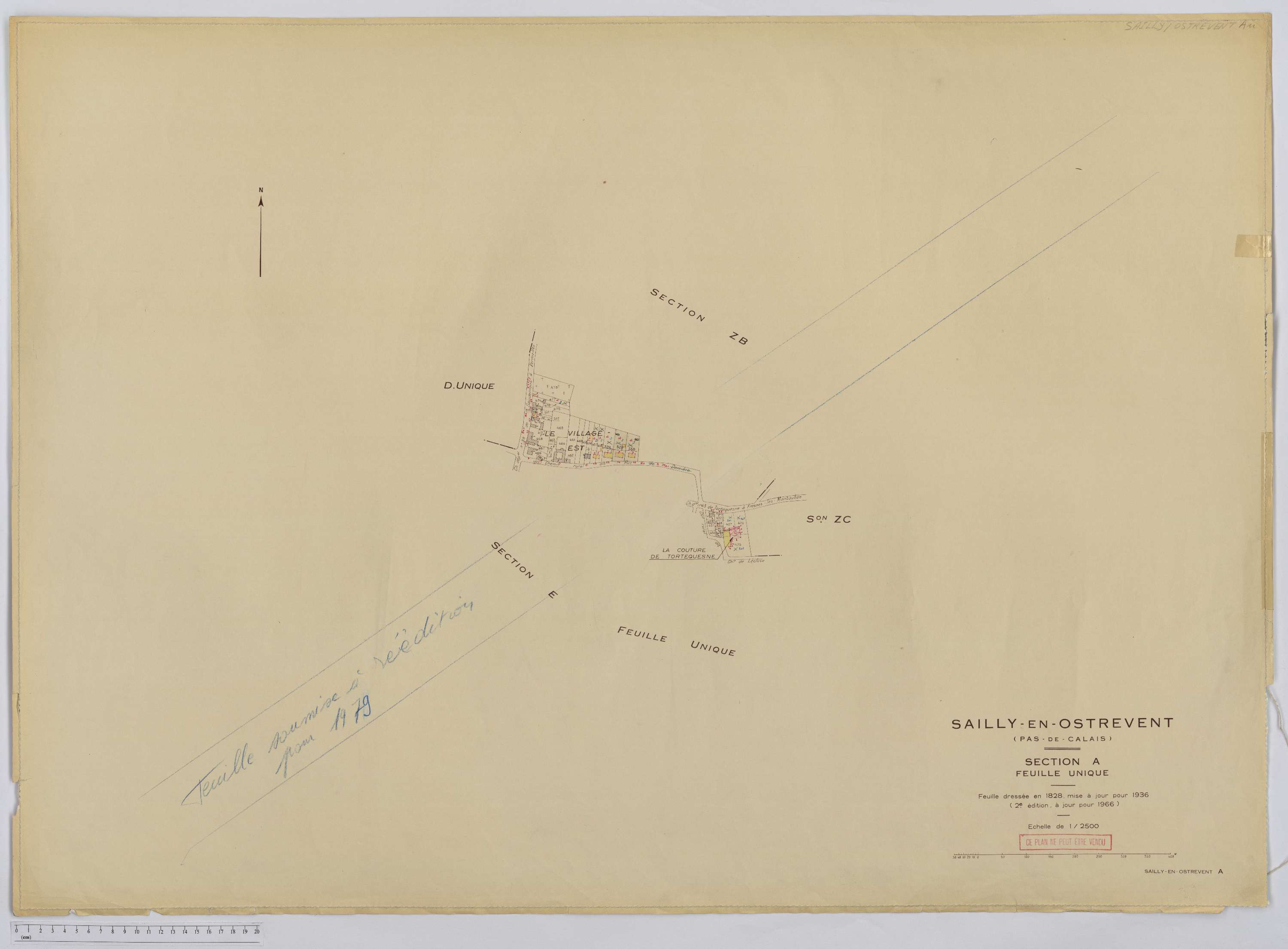 Sailly-en-Ostrevent - Section A.