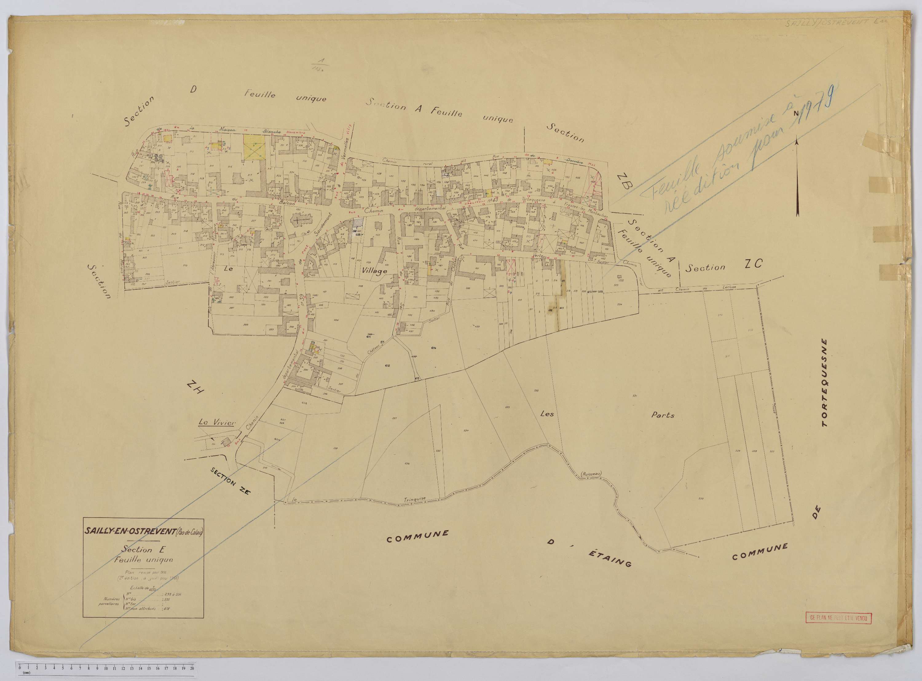 Sailly-en-Ostrevent - Section E.