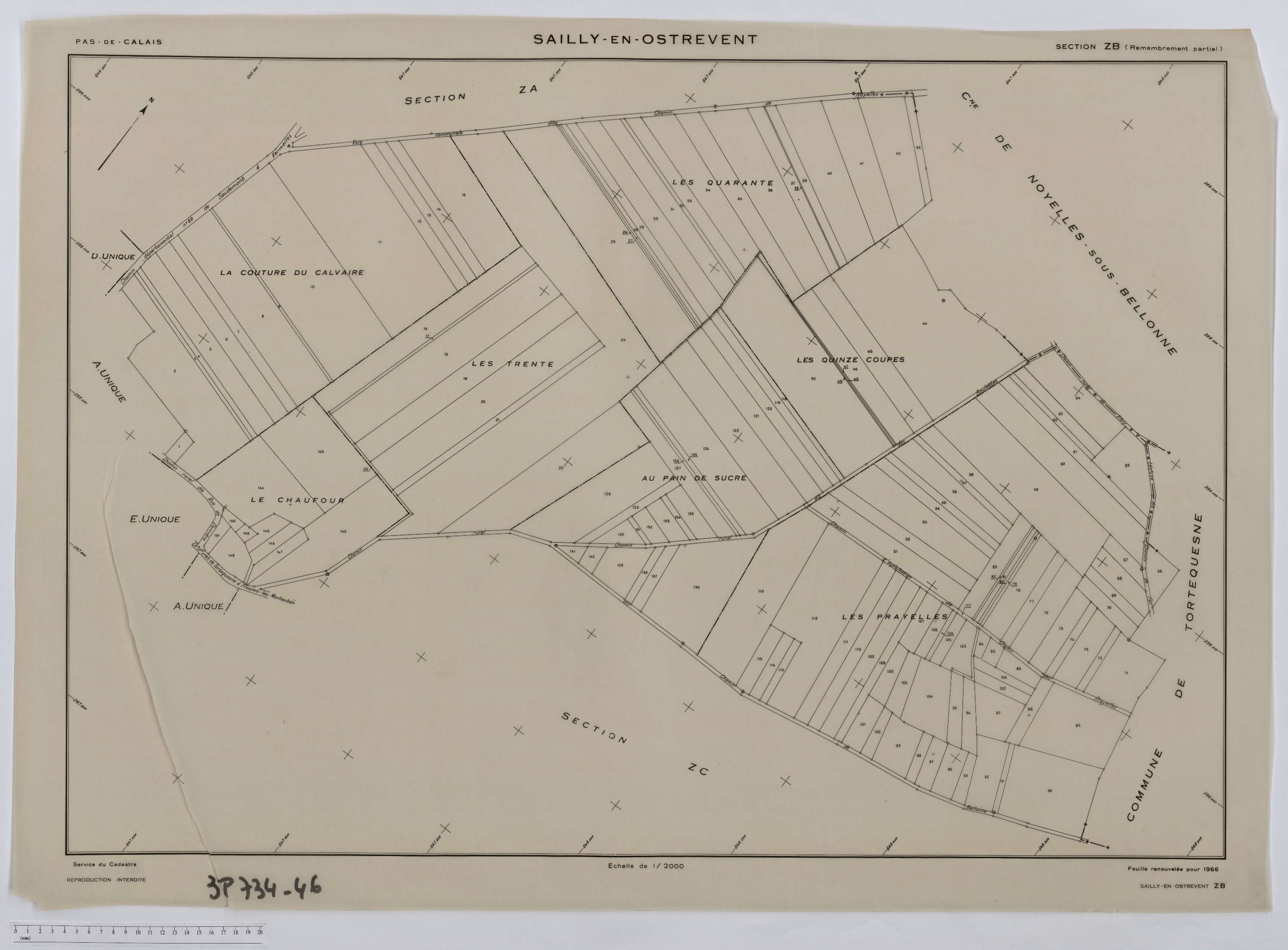 Sailly-en-Ostrevent - Section ZB.