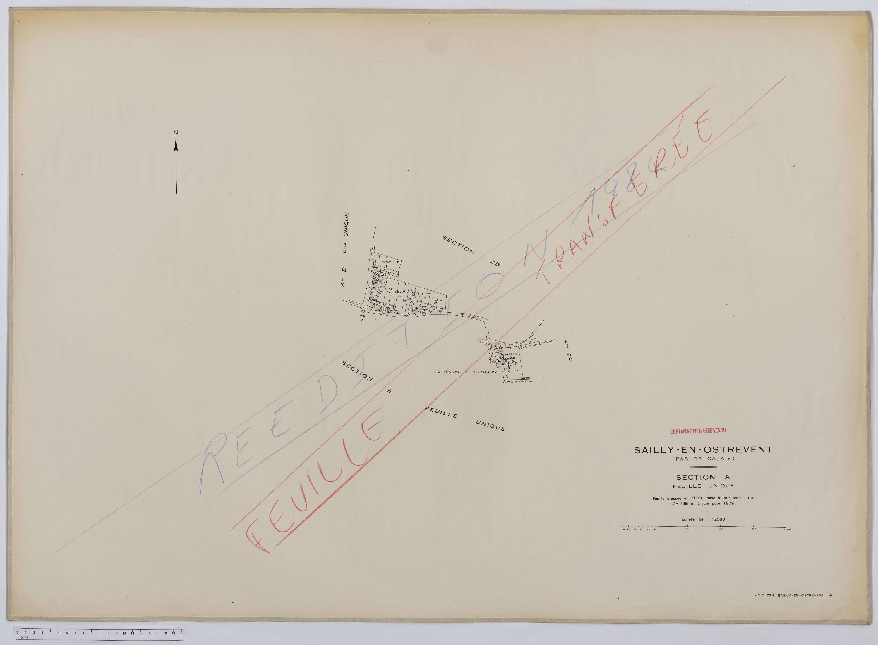Sailly-en-Ostrevent - Section A.