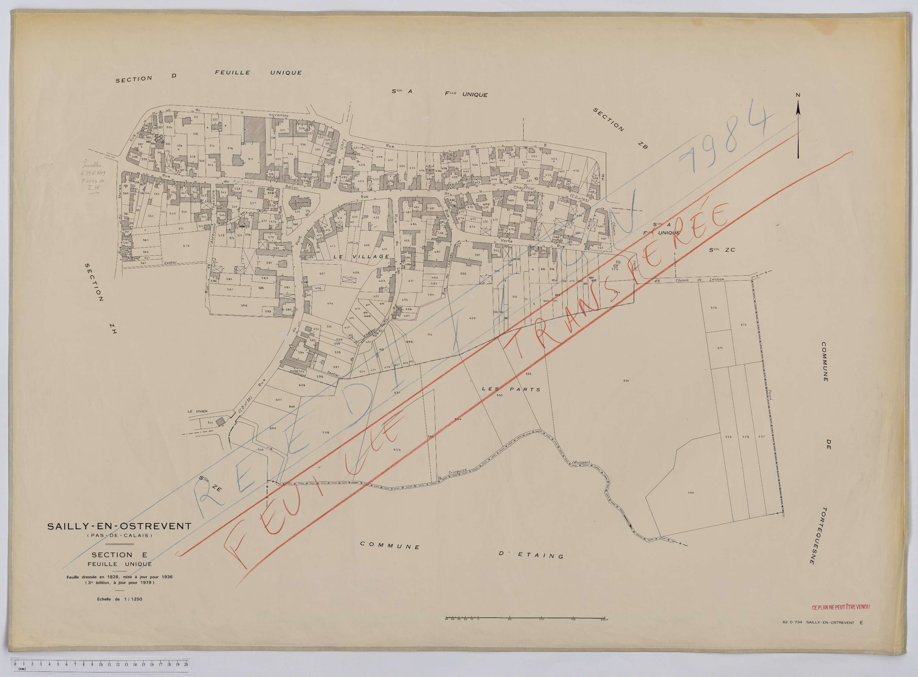Sailly-en-Ostrevent - Section E.