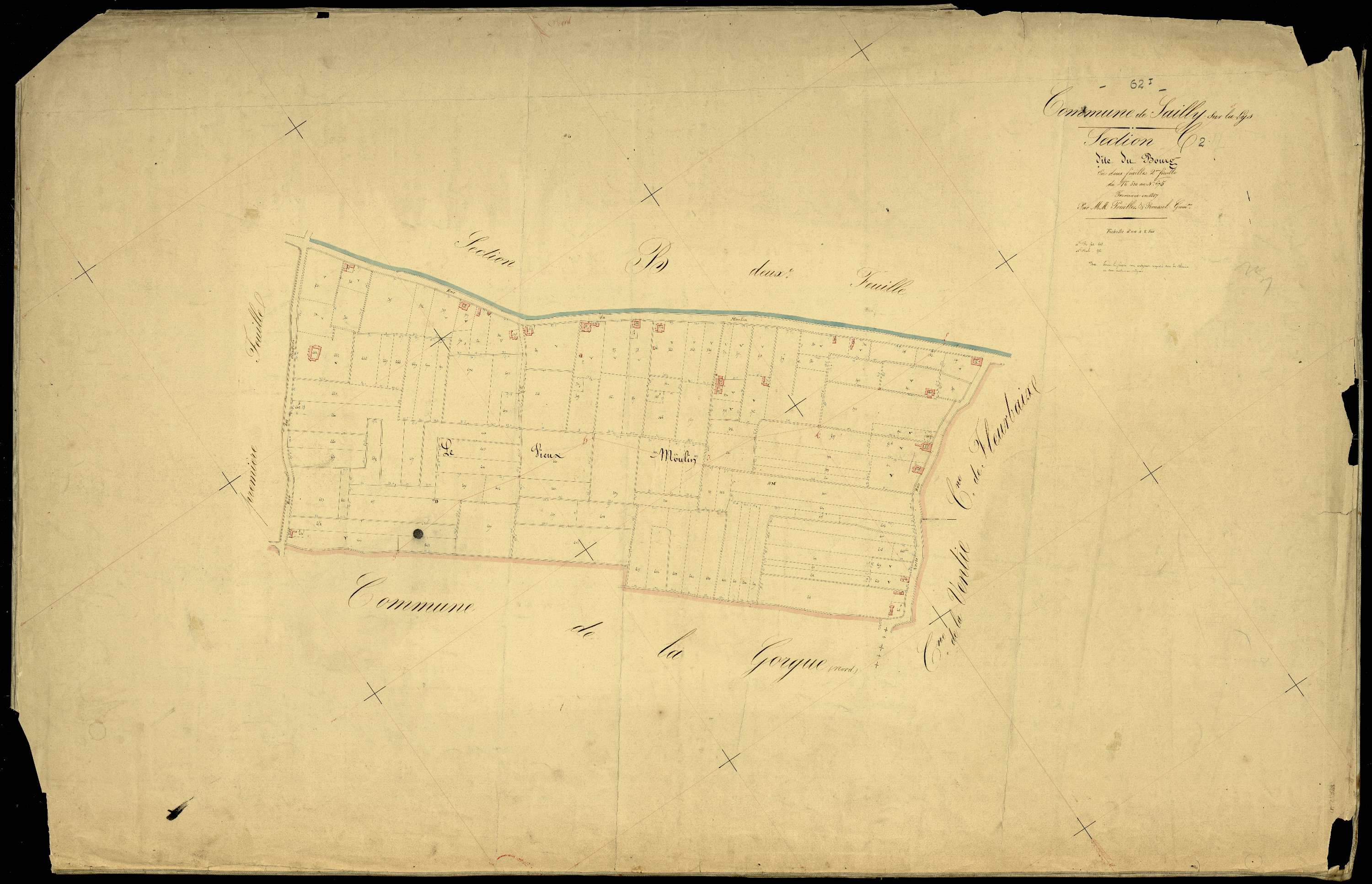 Sailly-sur-la-Lys - Section C, 2e feuille