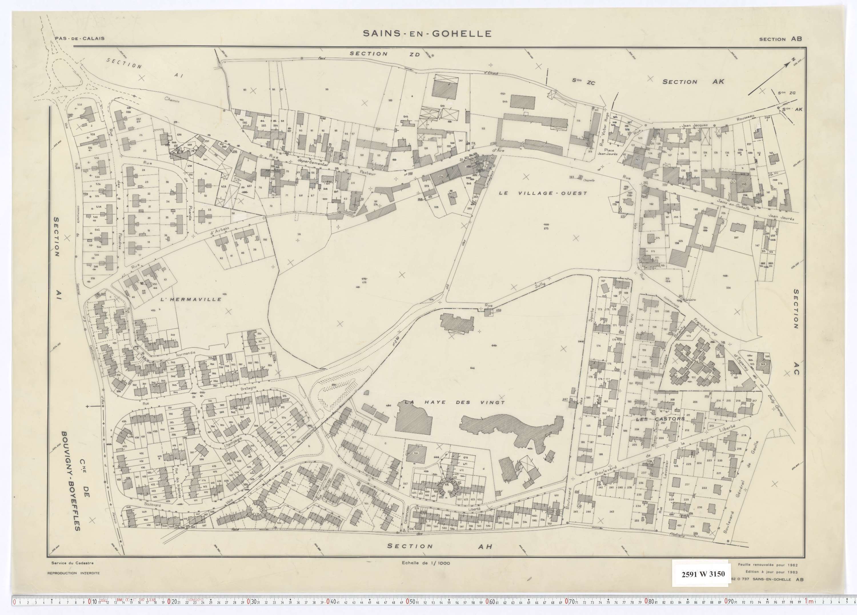 Sains-en-Gohelle - Section AB.