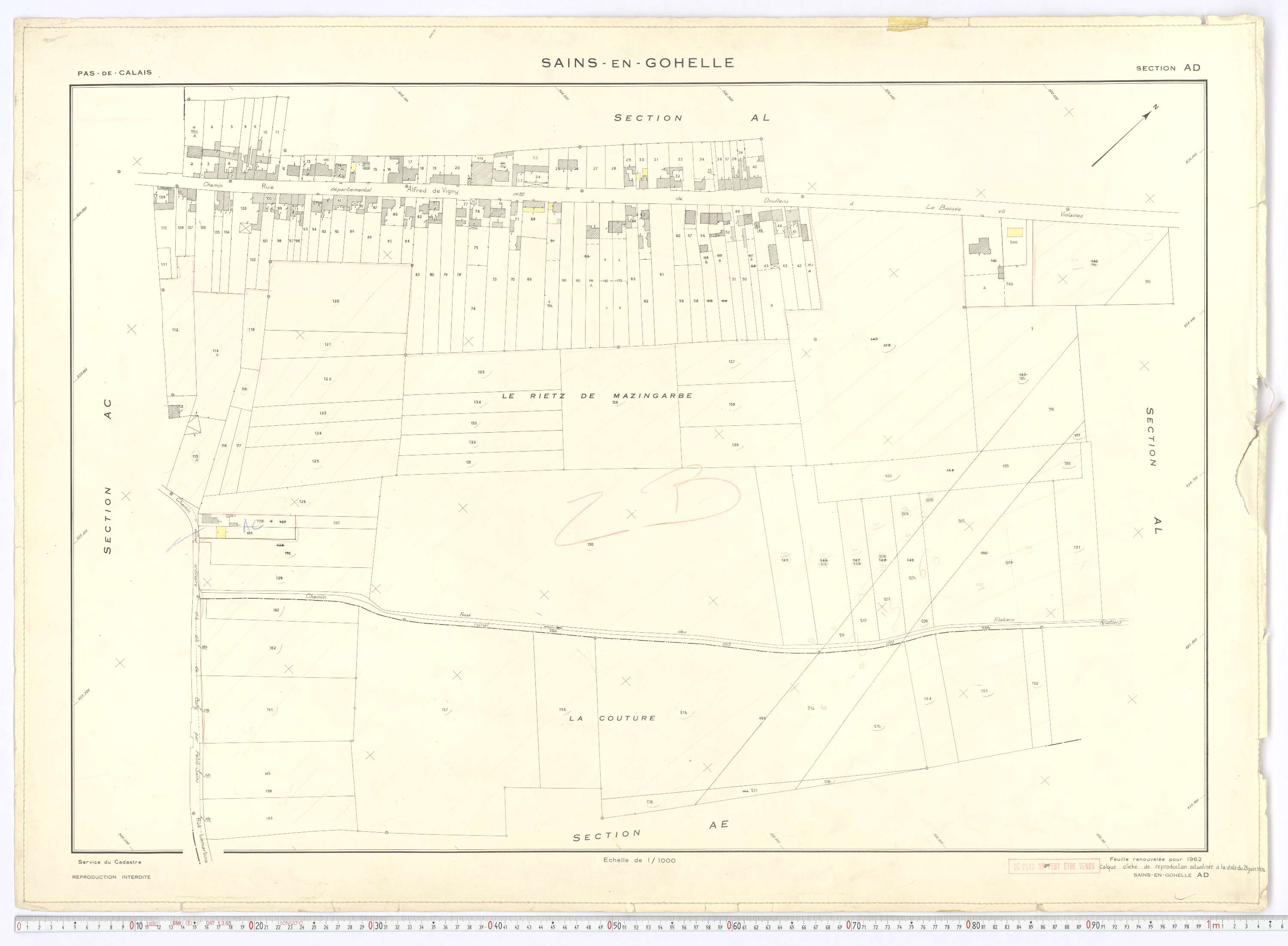 Sains-en-Gohelle - Section AD.
