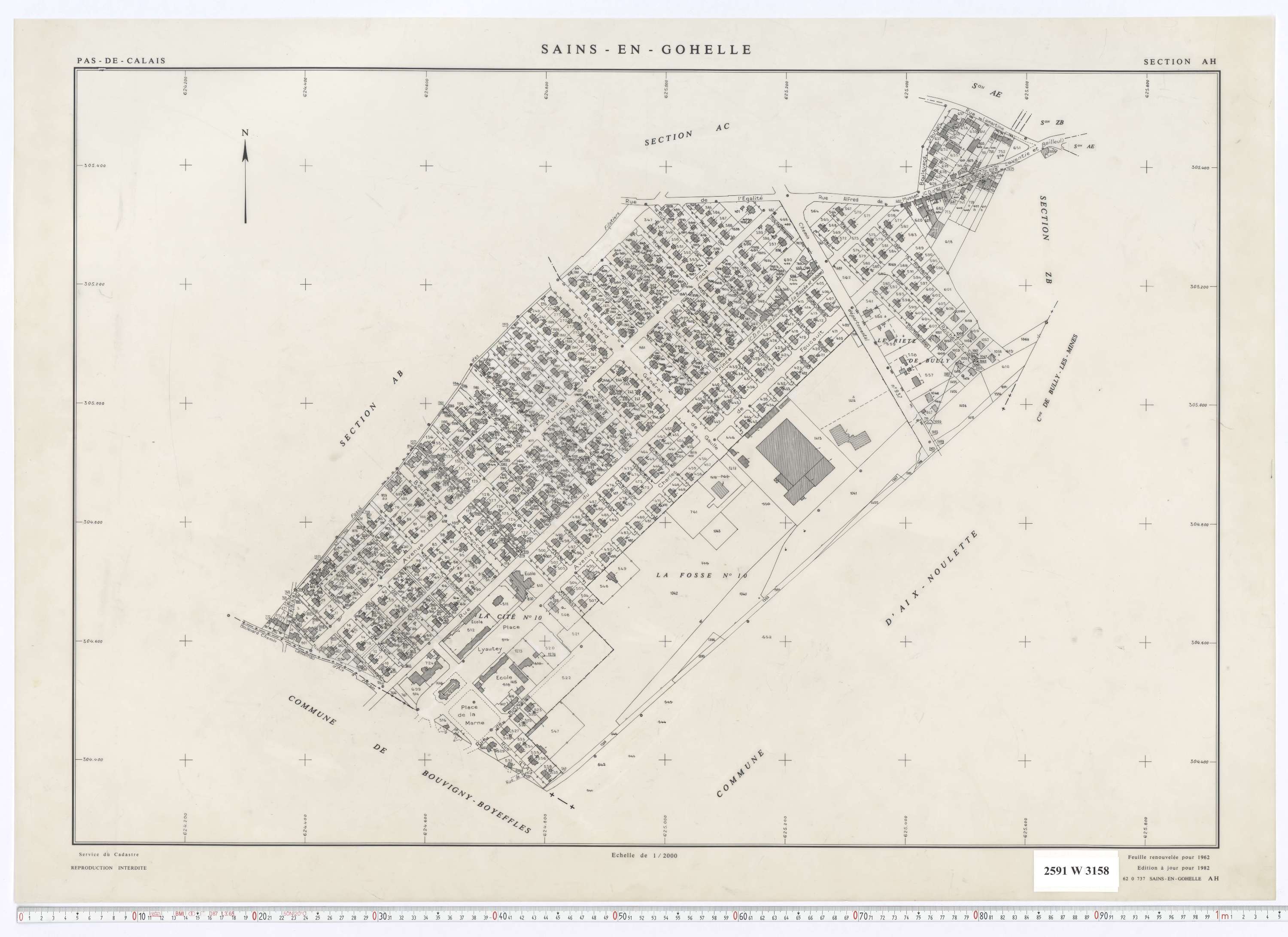 Sains-en-Gohelle - Section AH.