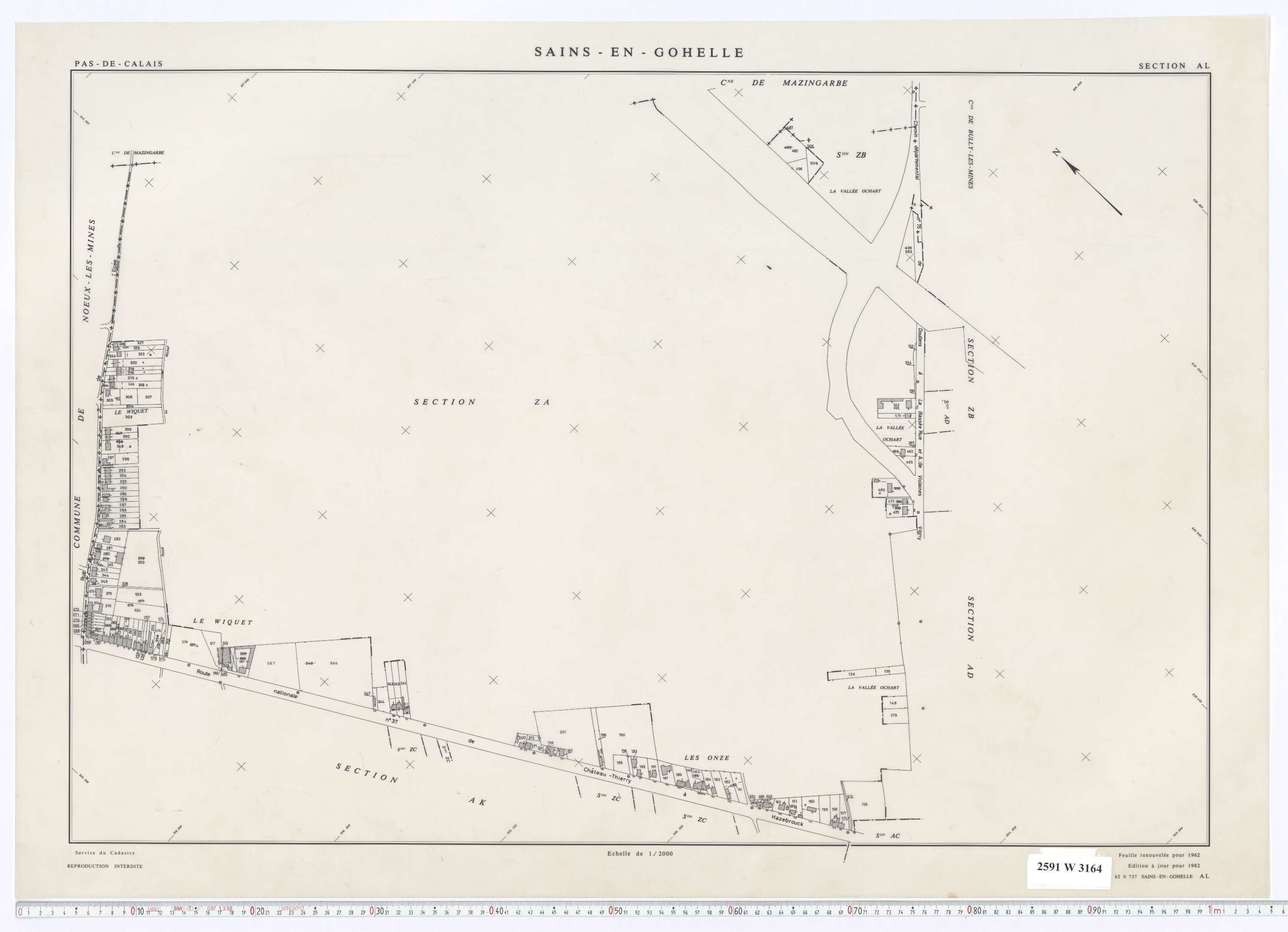 Sains-en-Gohelle - Section AL.