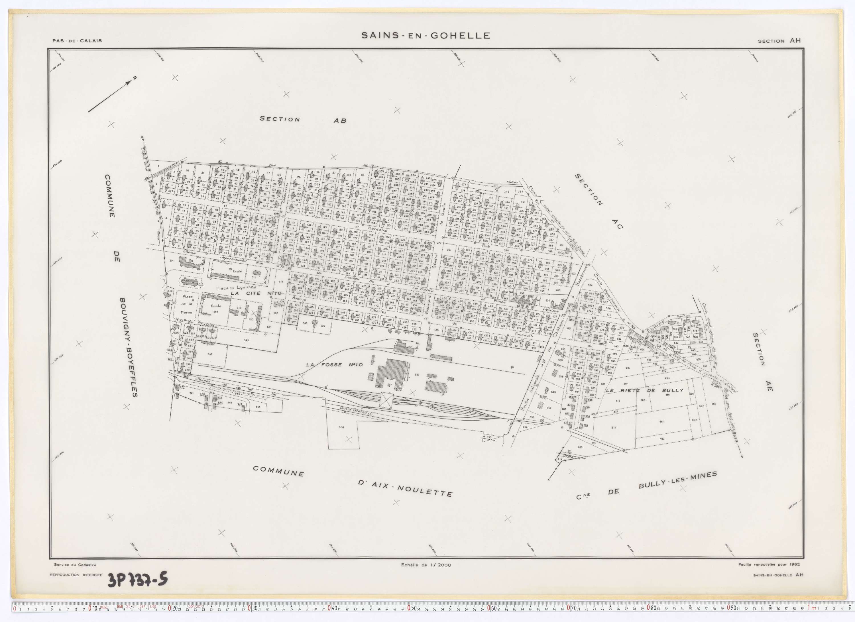 Sains-en-Gohelle - Section AH.