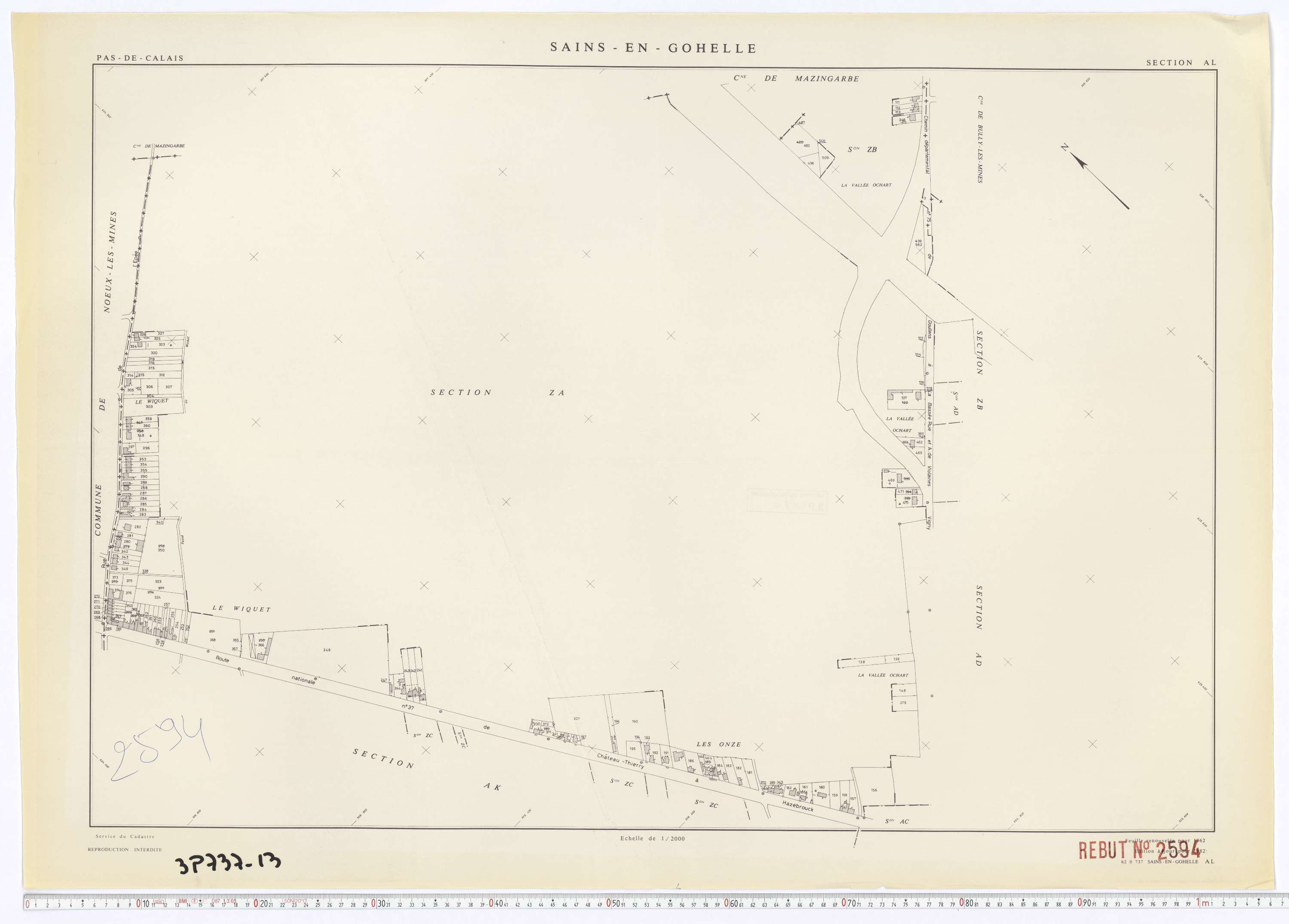 Sains-en-Gohelle - Section AL.