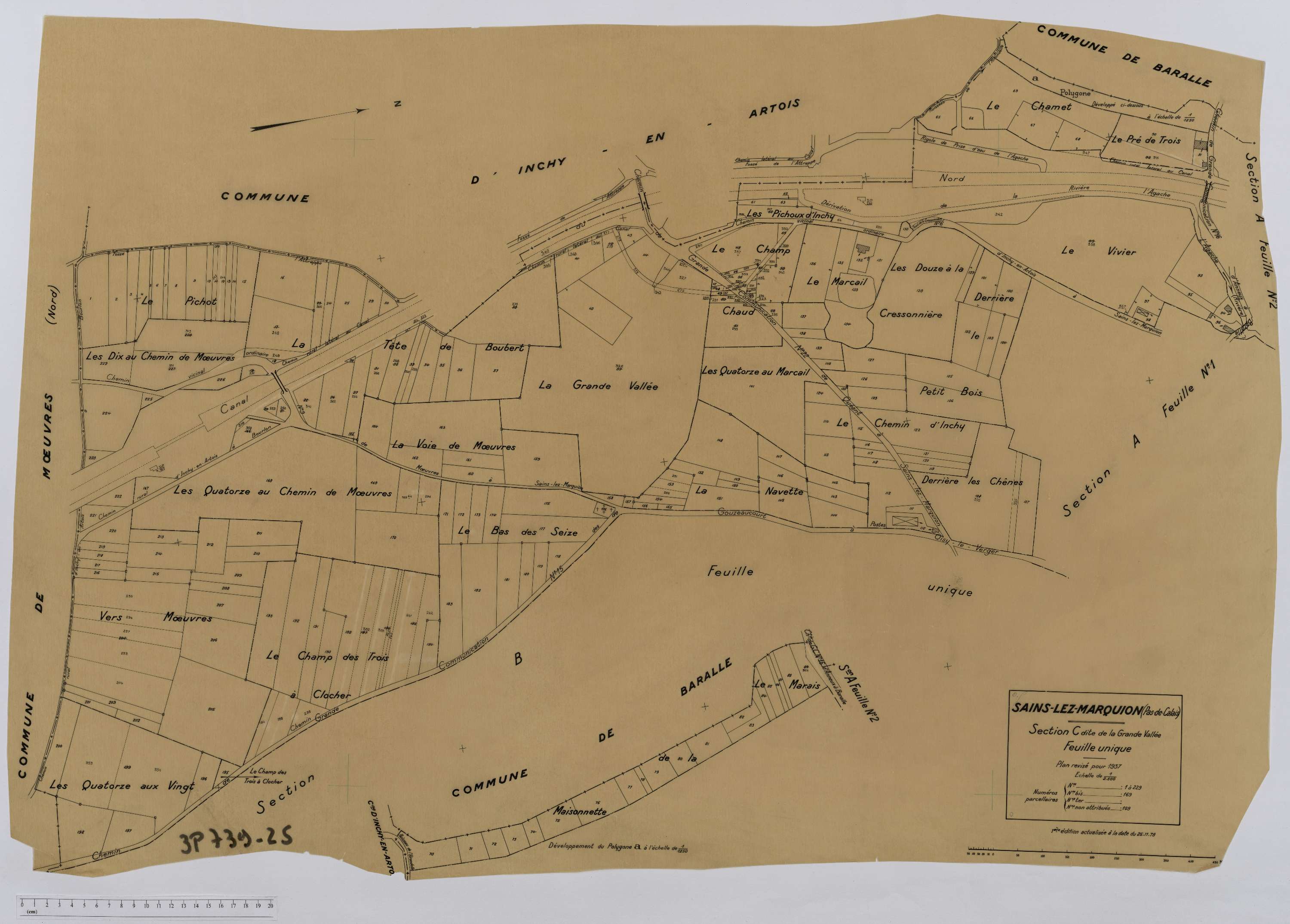 Sains-lès-Marquion - Section C.
