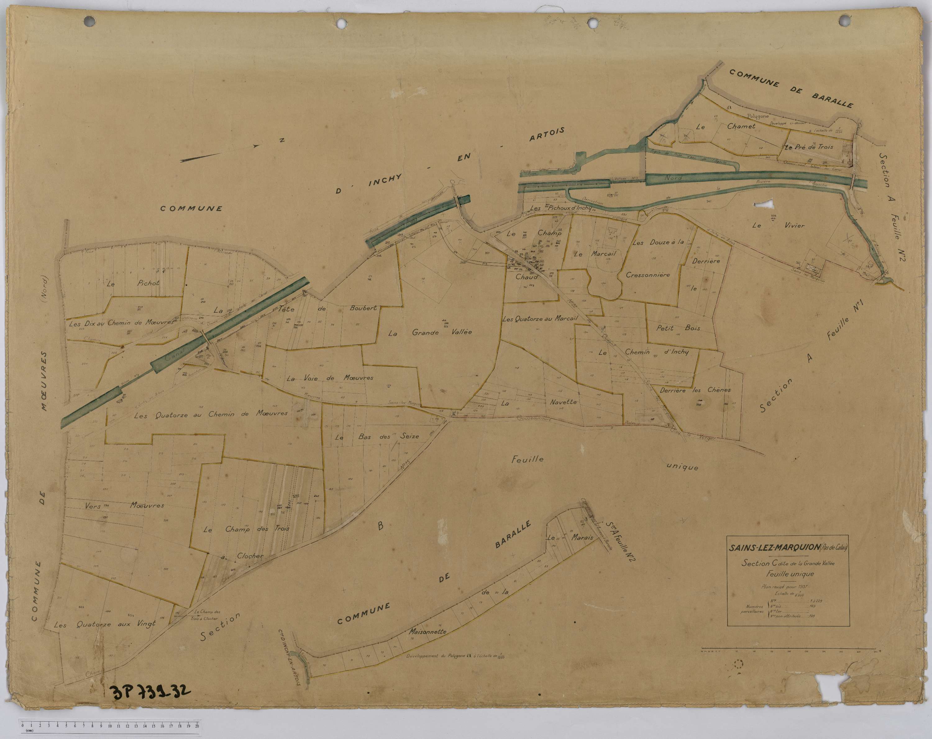 Sains-lès-Marquion - Section C.