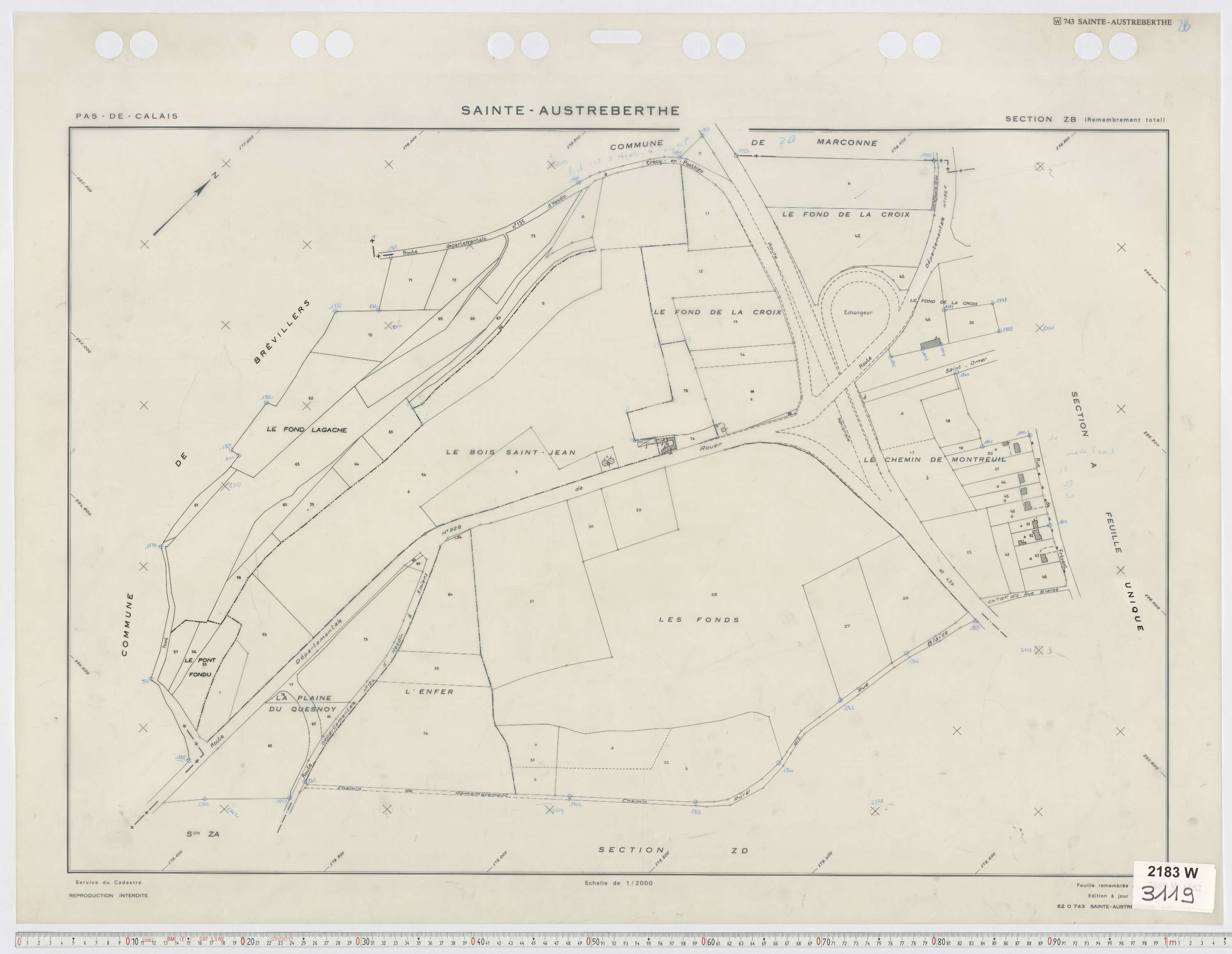 Sainte-Austreberthe - Section ZB.