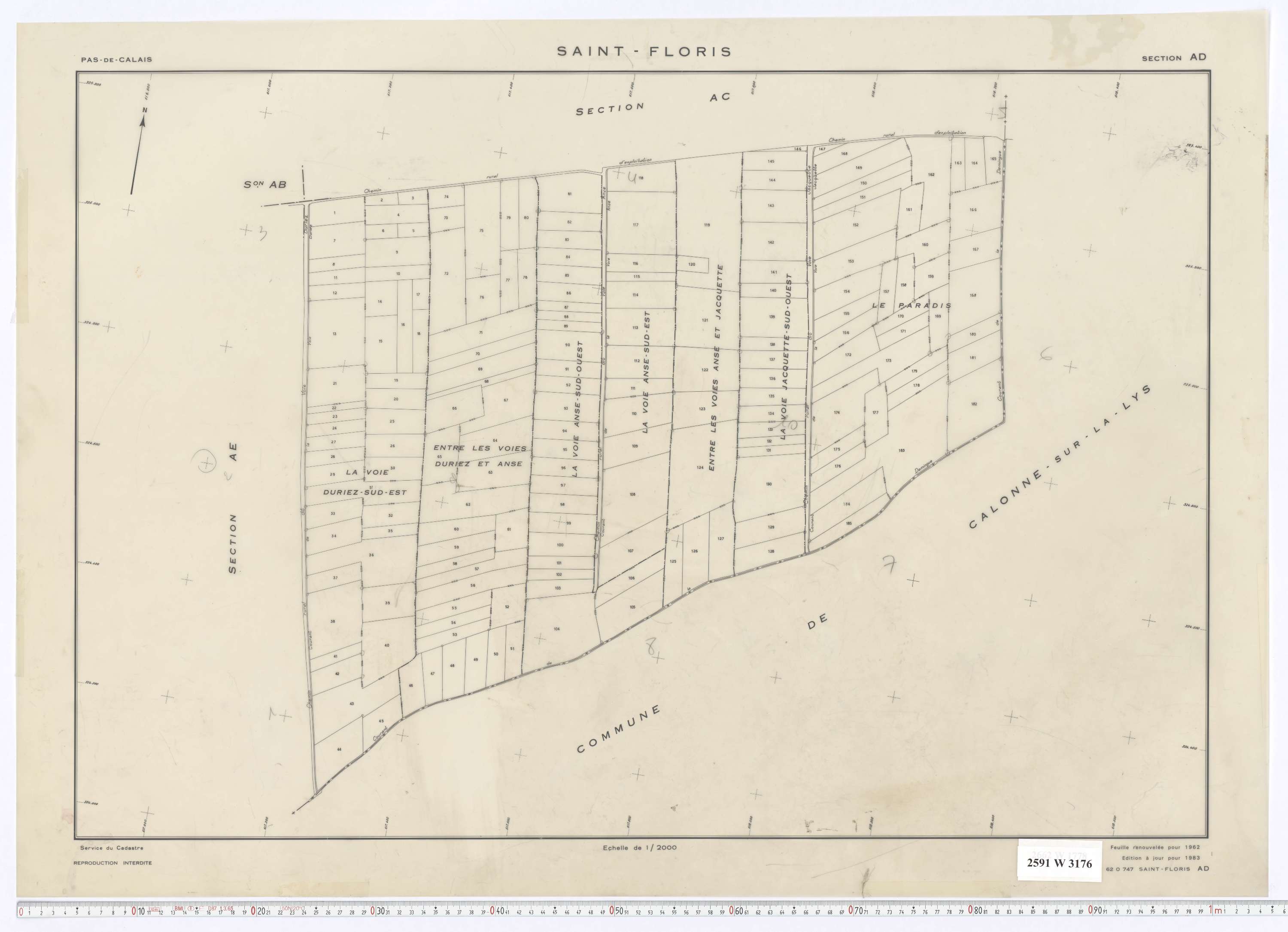 Saint-Floris - Section AD.