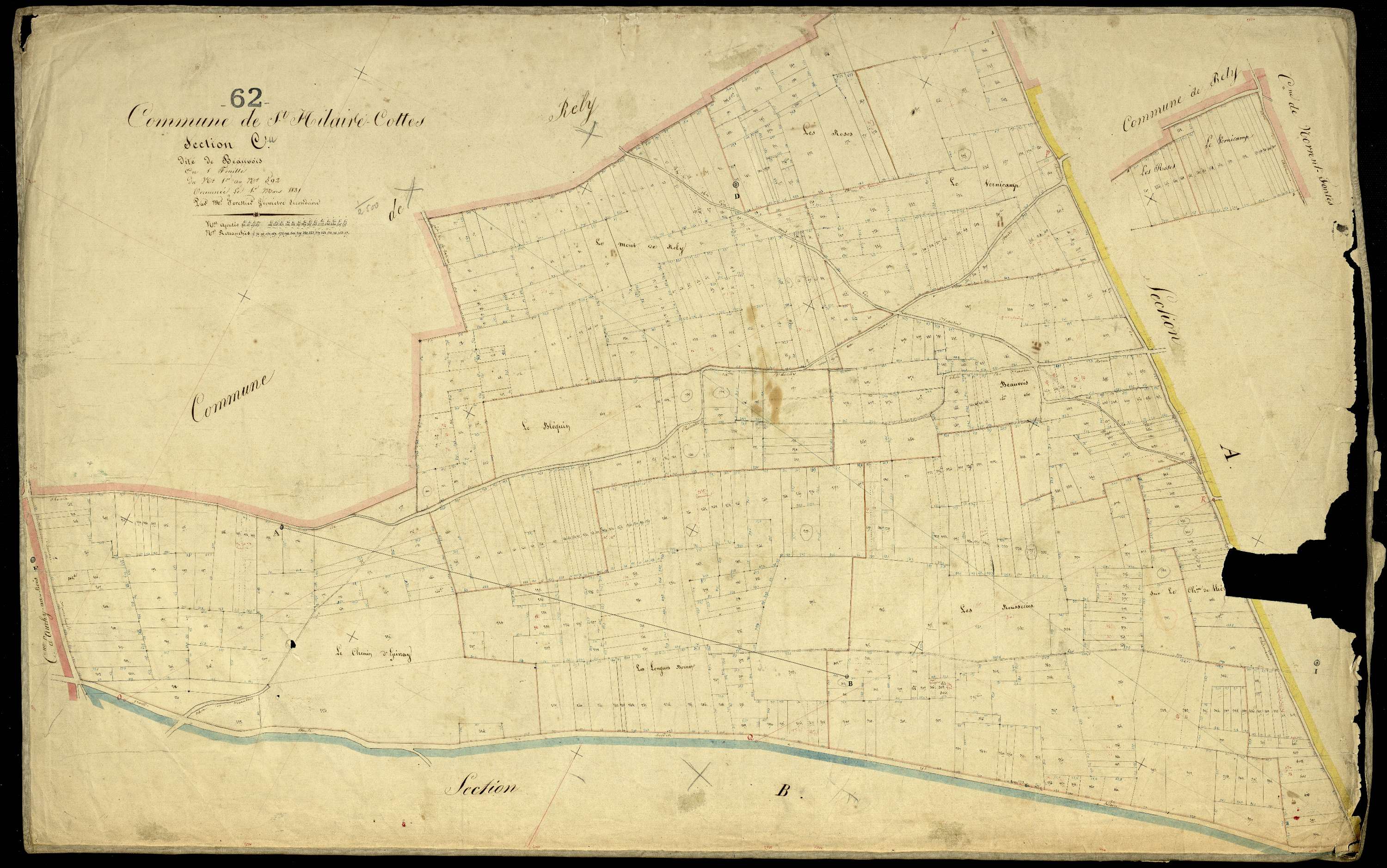 Saint-Hilaire-Cottes - Section C