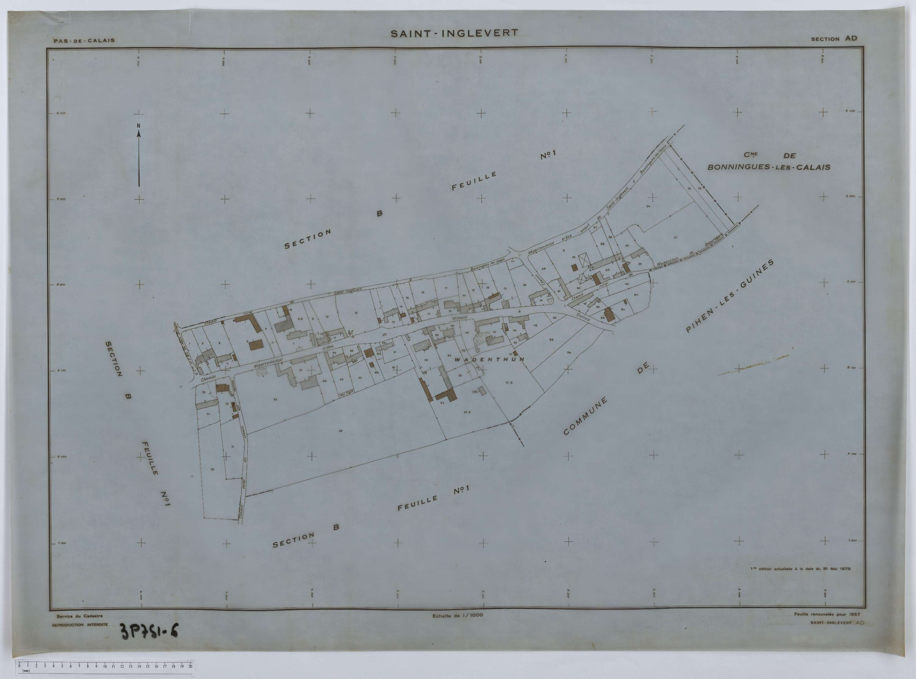 Saint-Inglevert - Section AD.