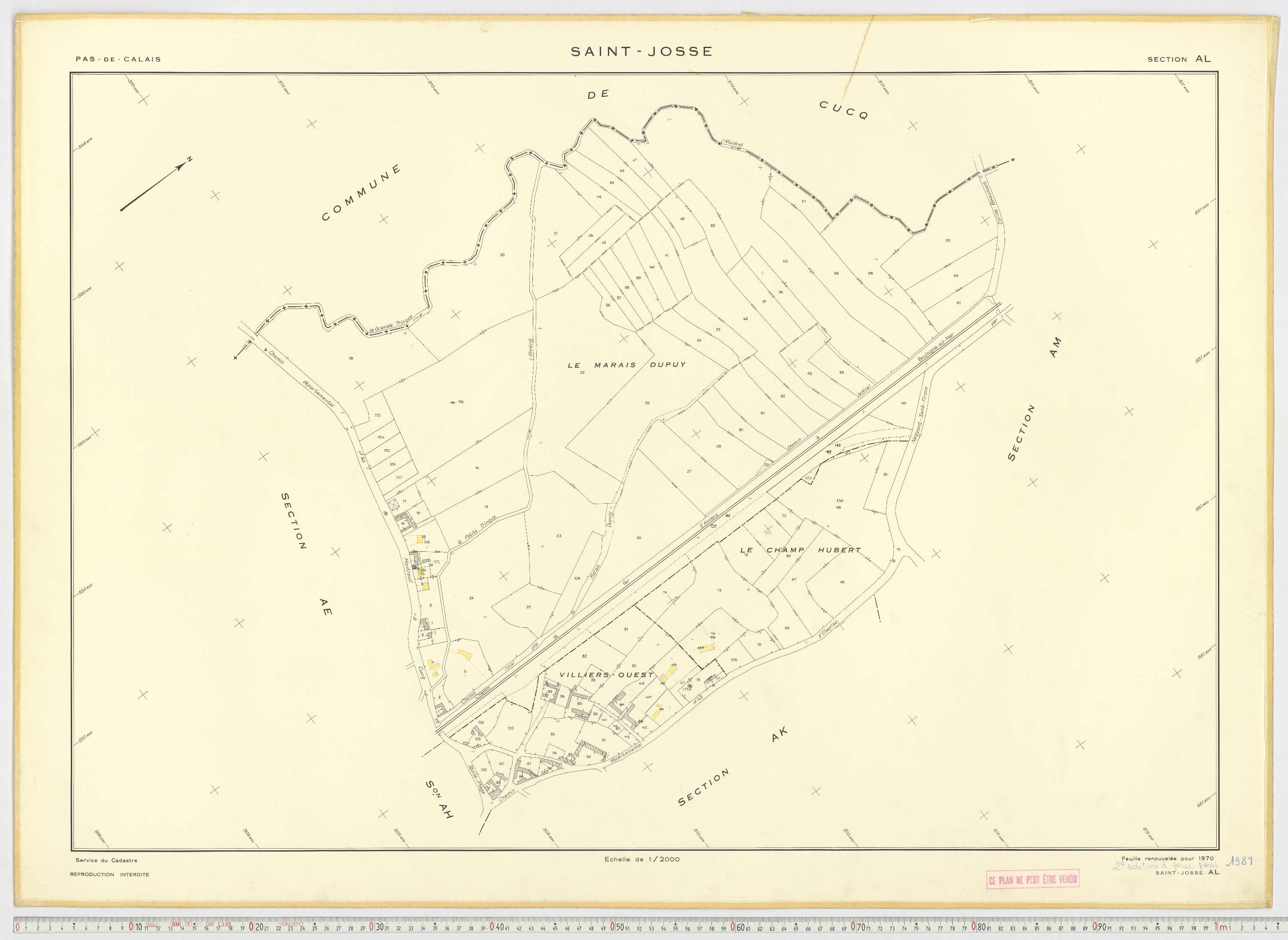 Saint-Josse - Section AL.