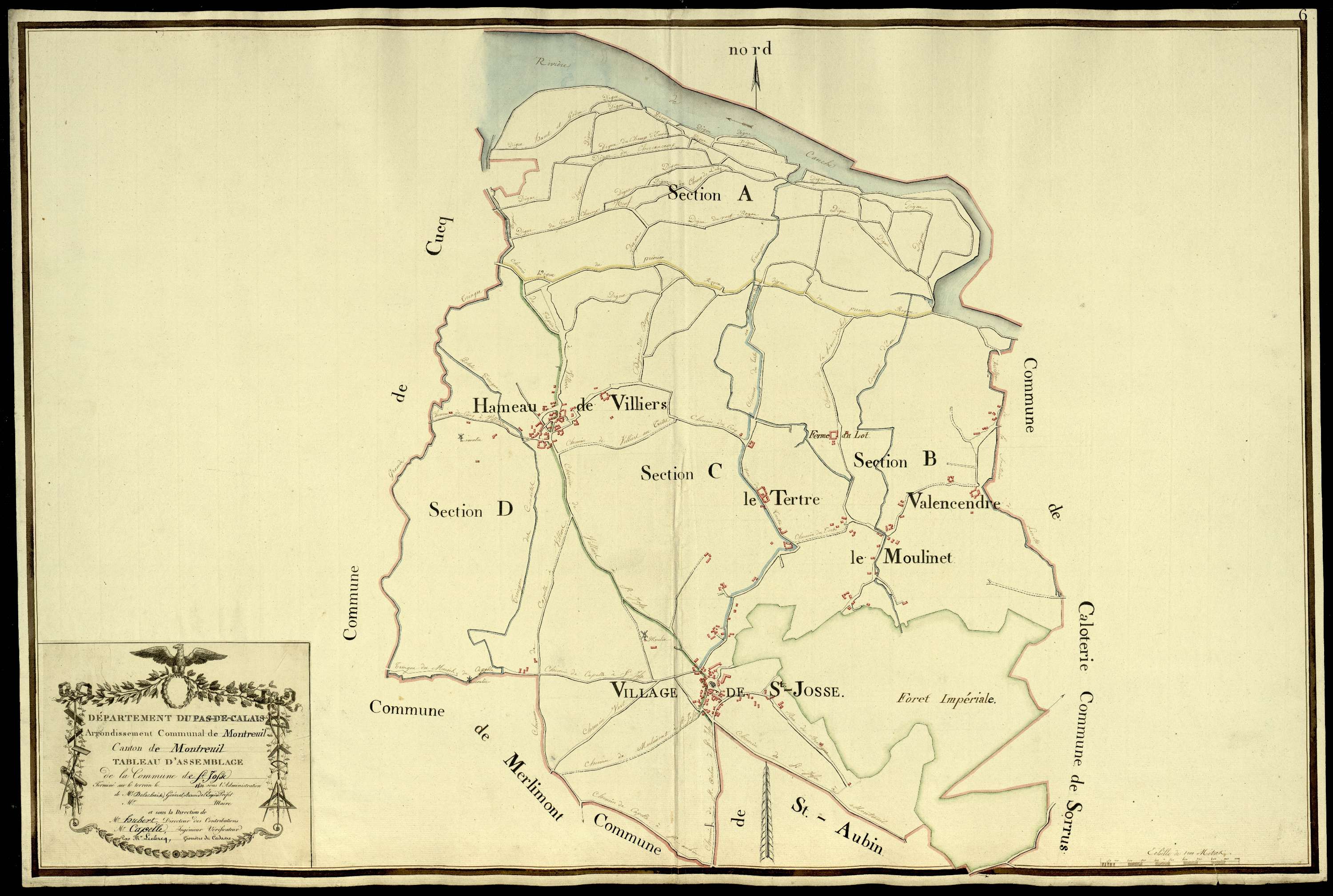 Saint-Josse - Tableau d'assemblage