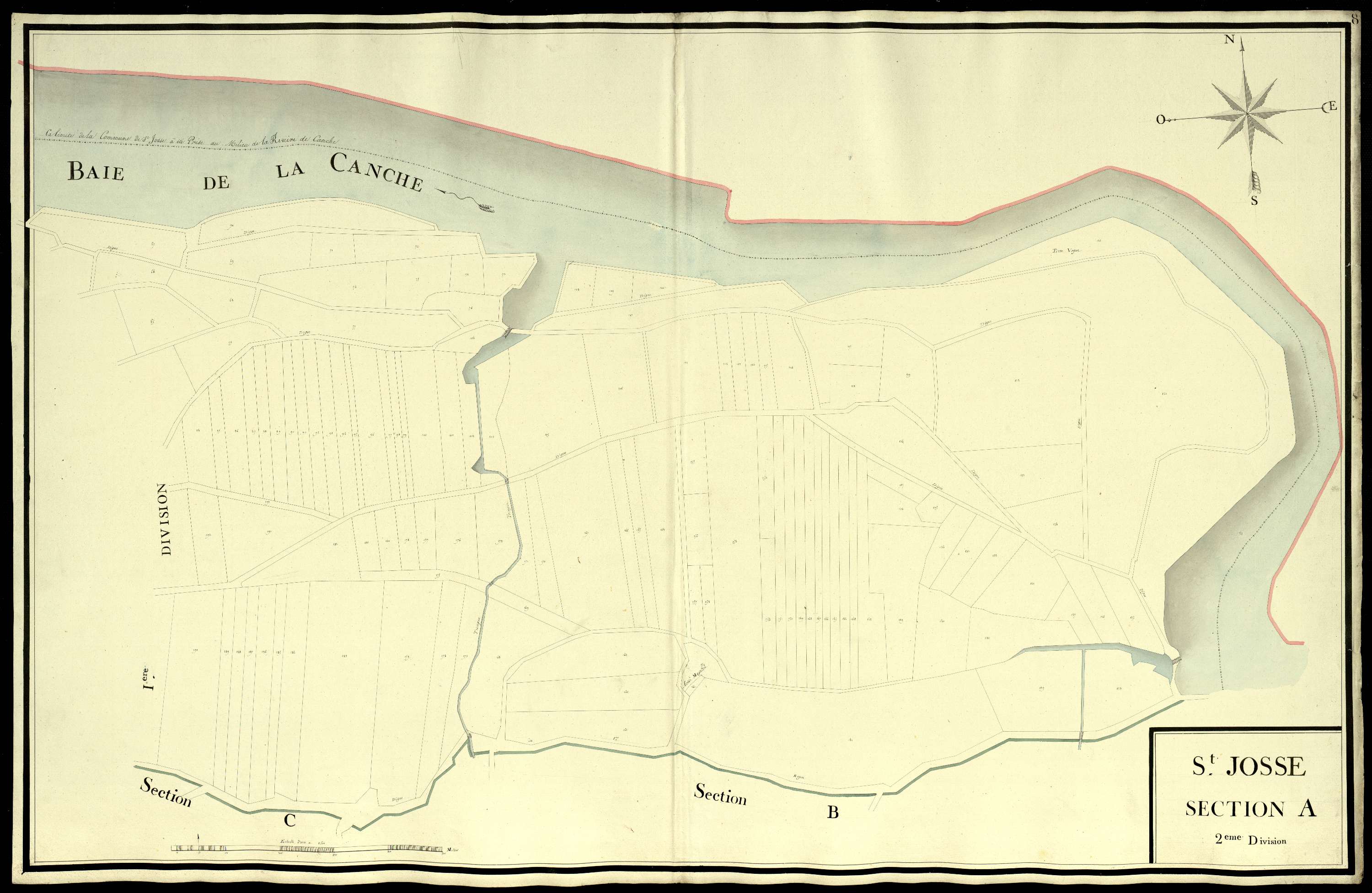 Saint-Josse - Section A, 2e feuille