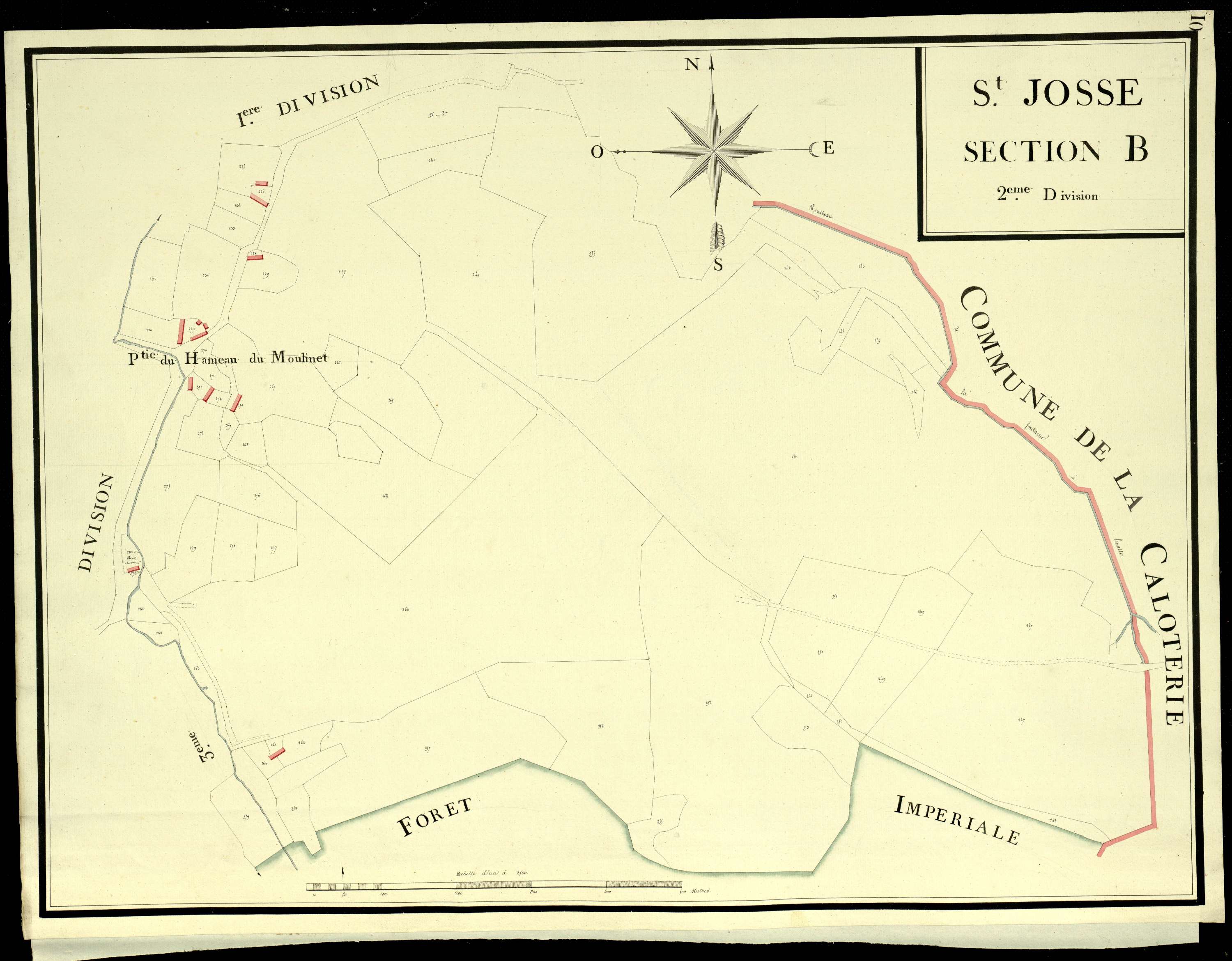 Saint-Josse - Section B, 2e feuille