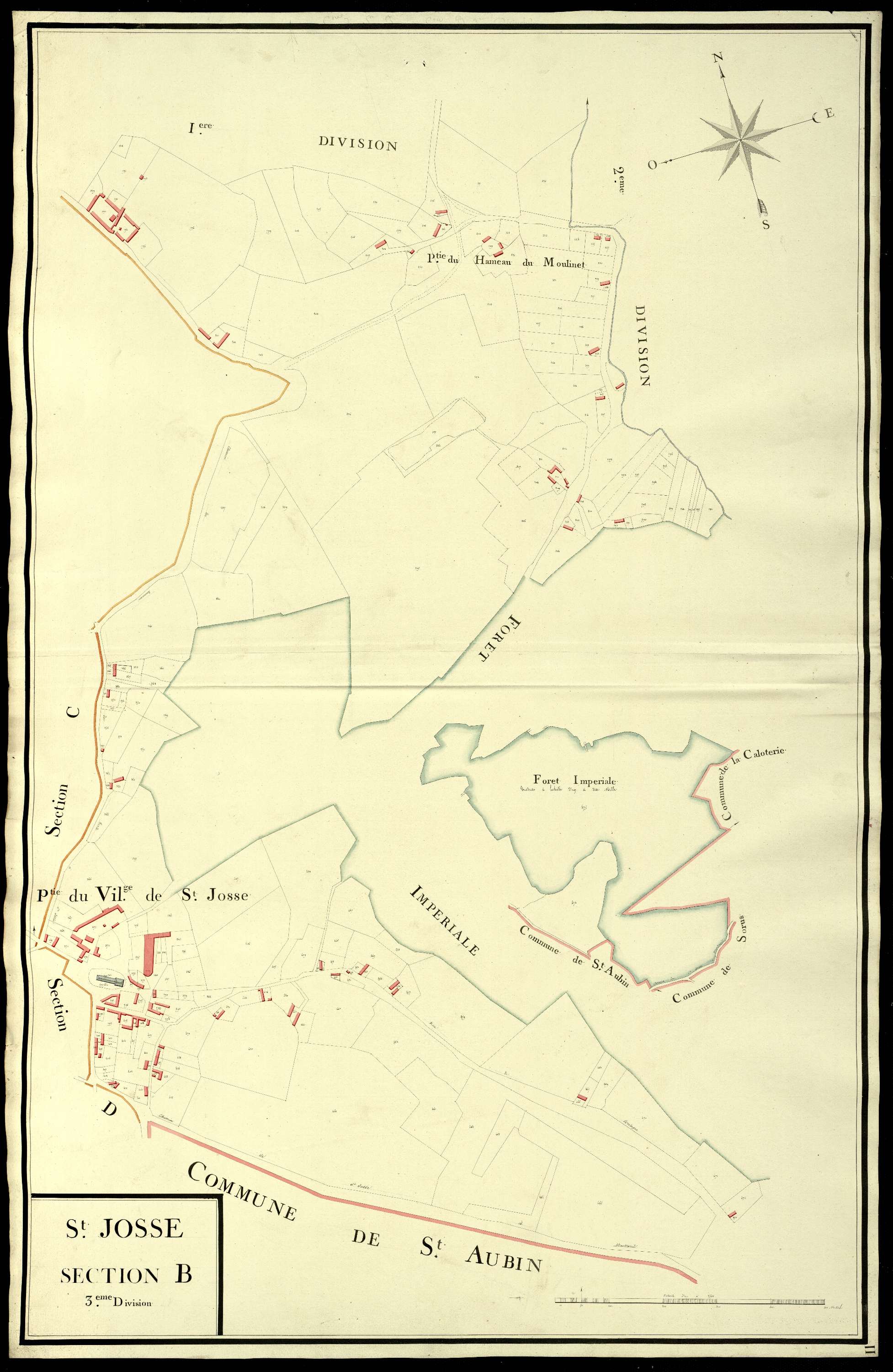 Saint-Josse - Section B, 3e feuille
