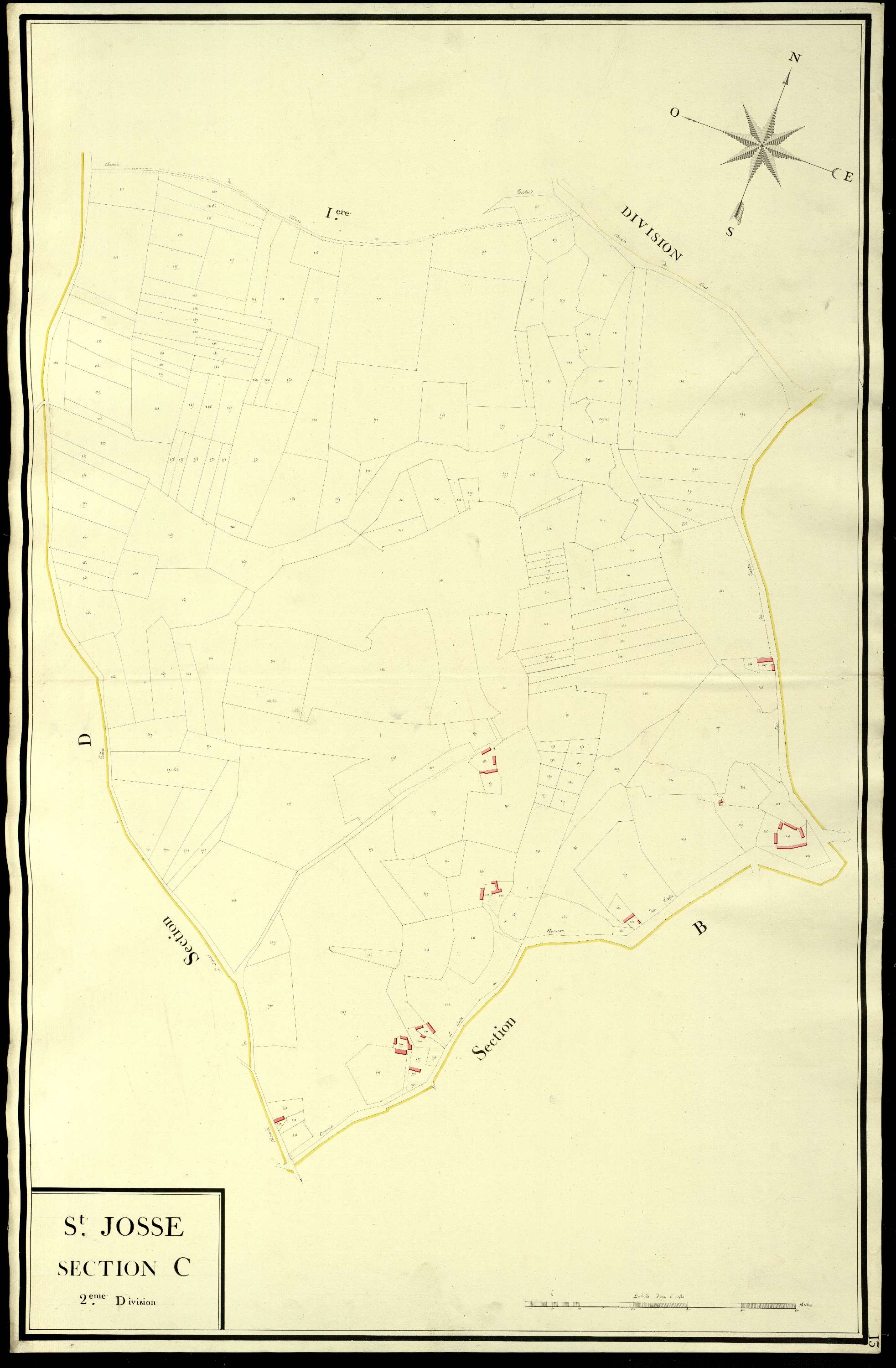 Saint-Josse - Section C, 2e feuille
