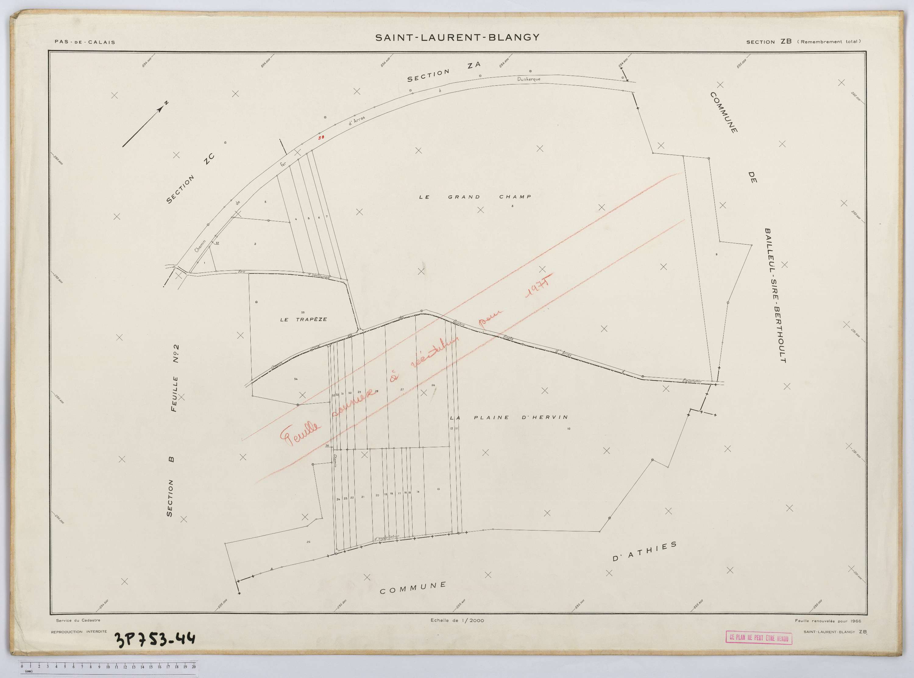 Saint-Laurent-Blangy - Section ZB.
