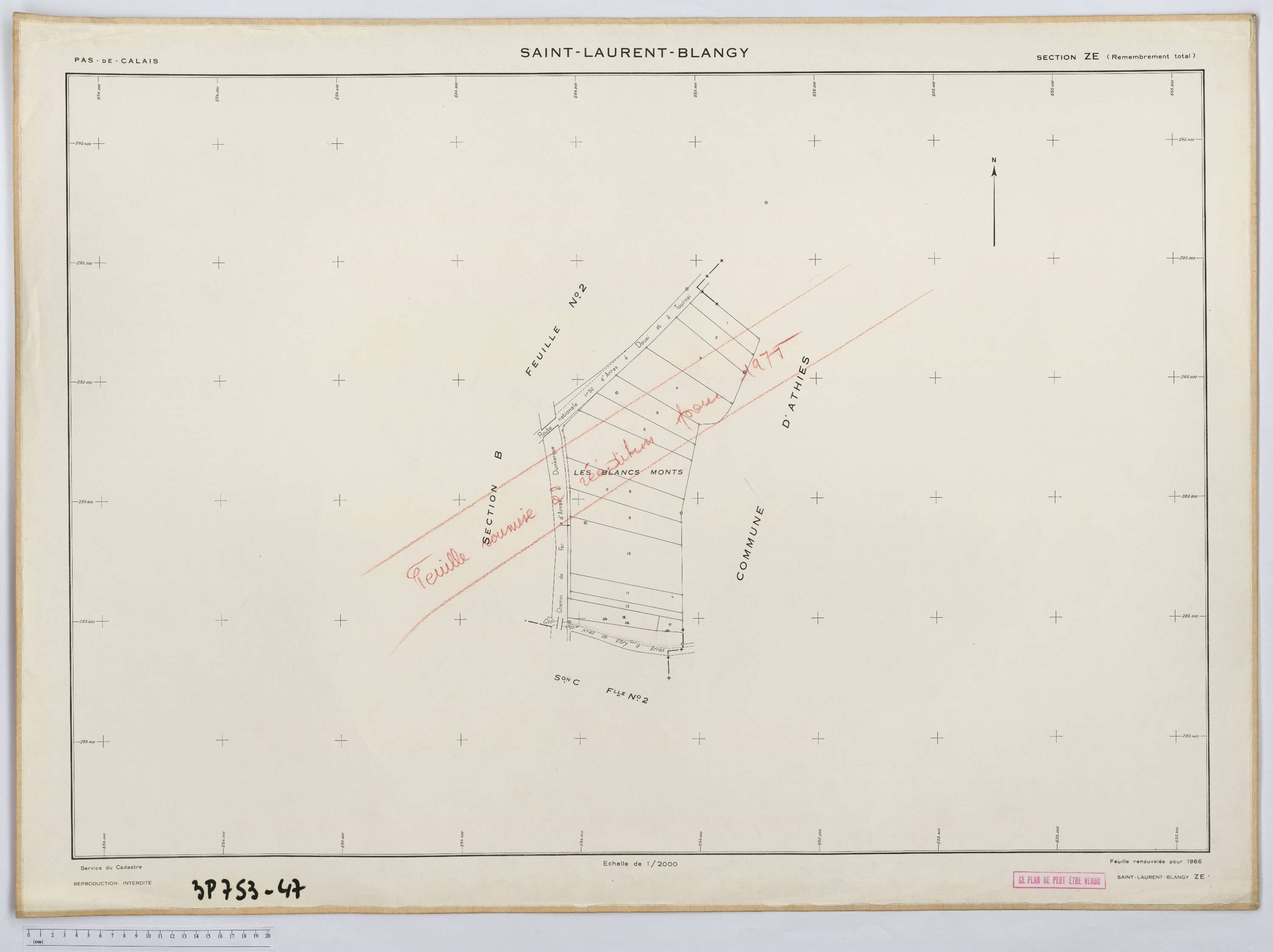 Saint-Laurent-Blangy - Section ZE.