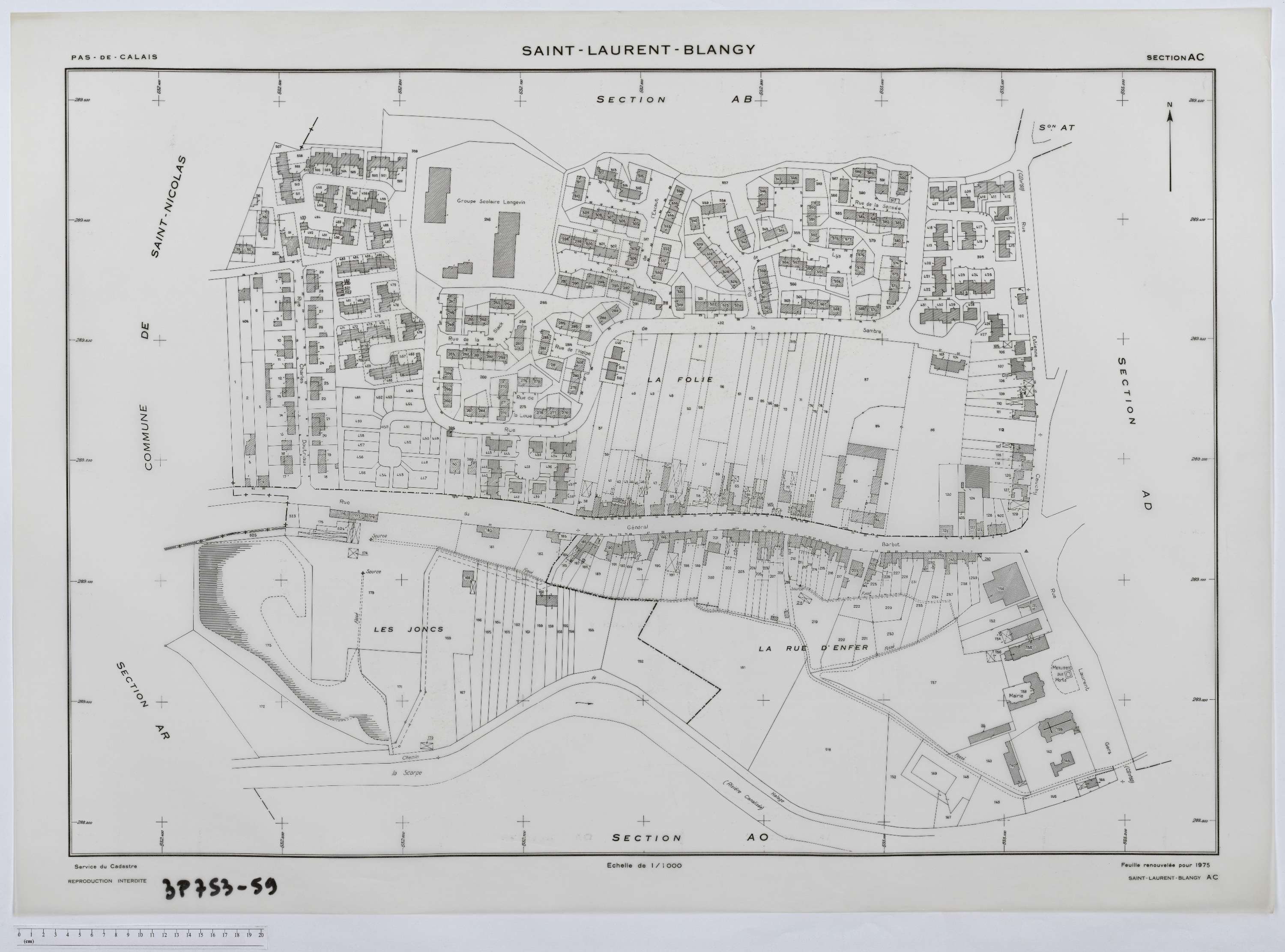 Saint-Laurent-Blangy - Section AC.