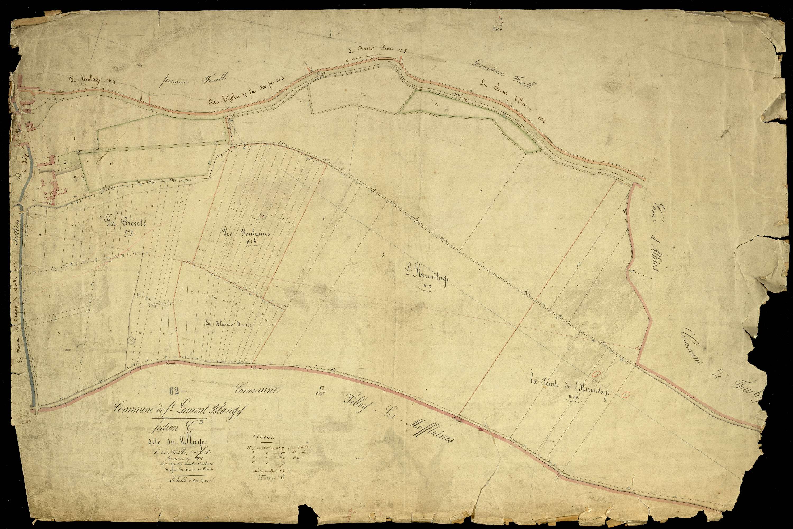 Saint-Laurent-Blangy - Section C, 3e feuille