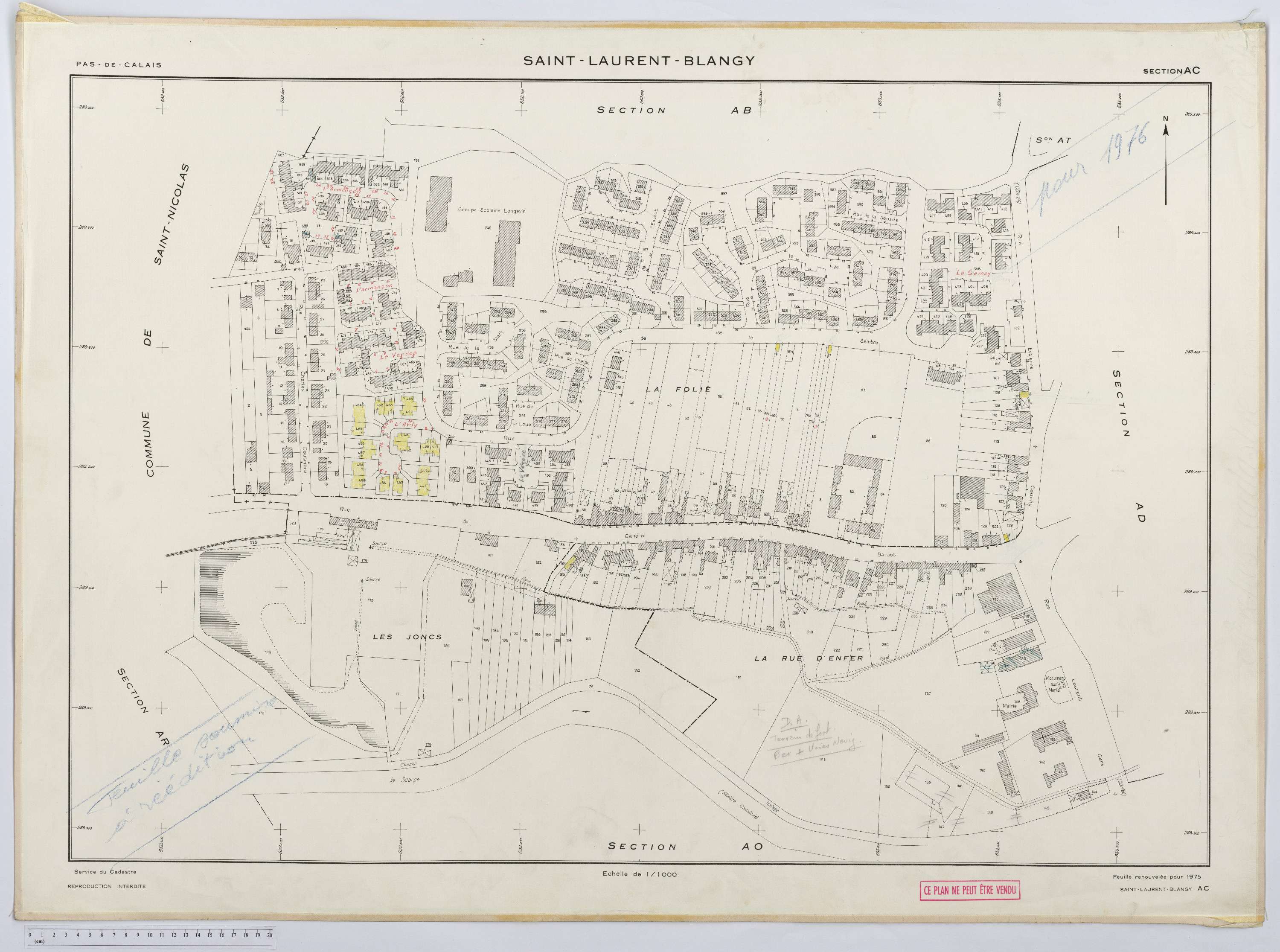 Saint-Laurent-Blangy - Section AC.
