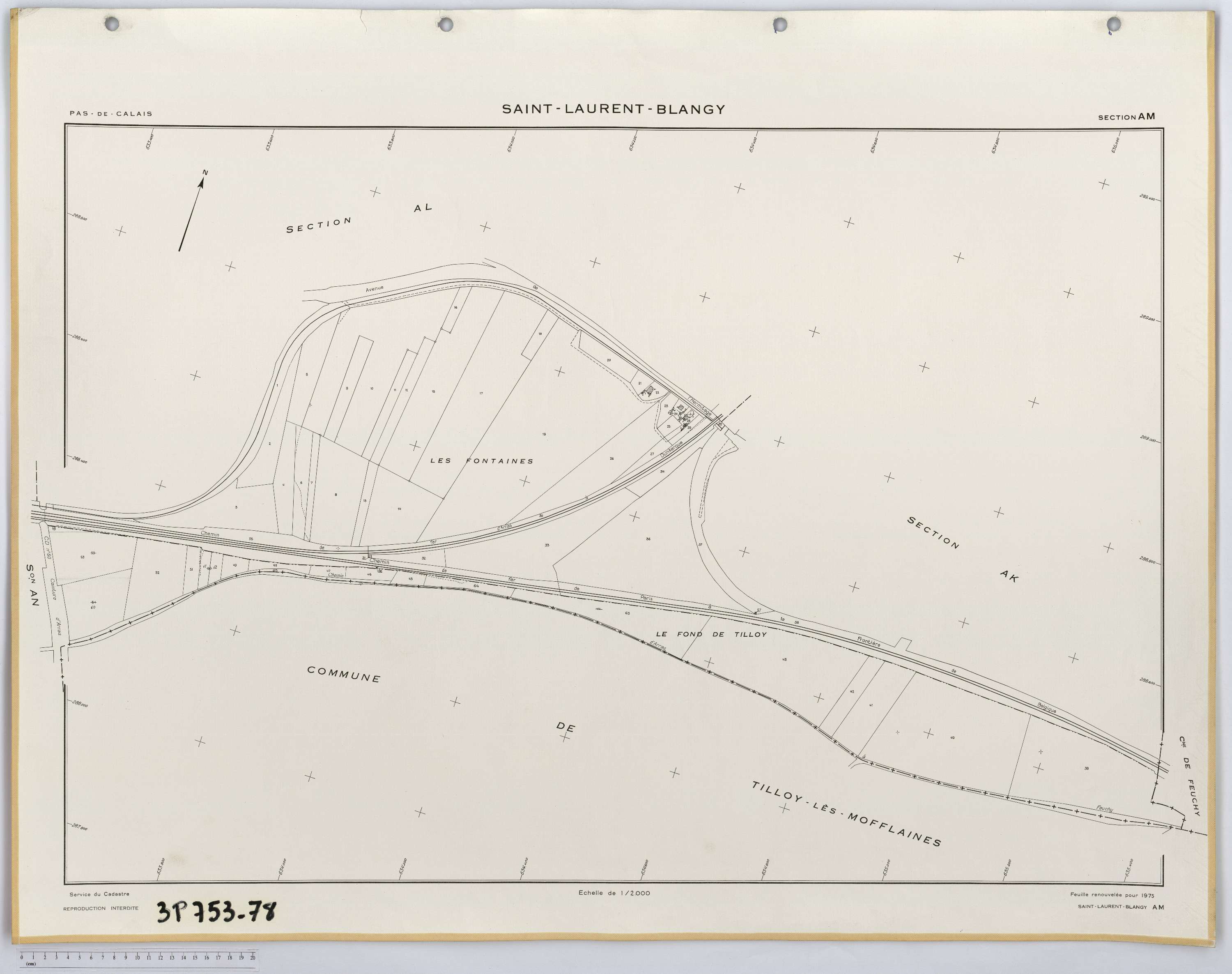 Saint-Laurent-Blangy - Section AM.