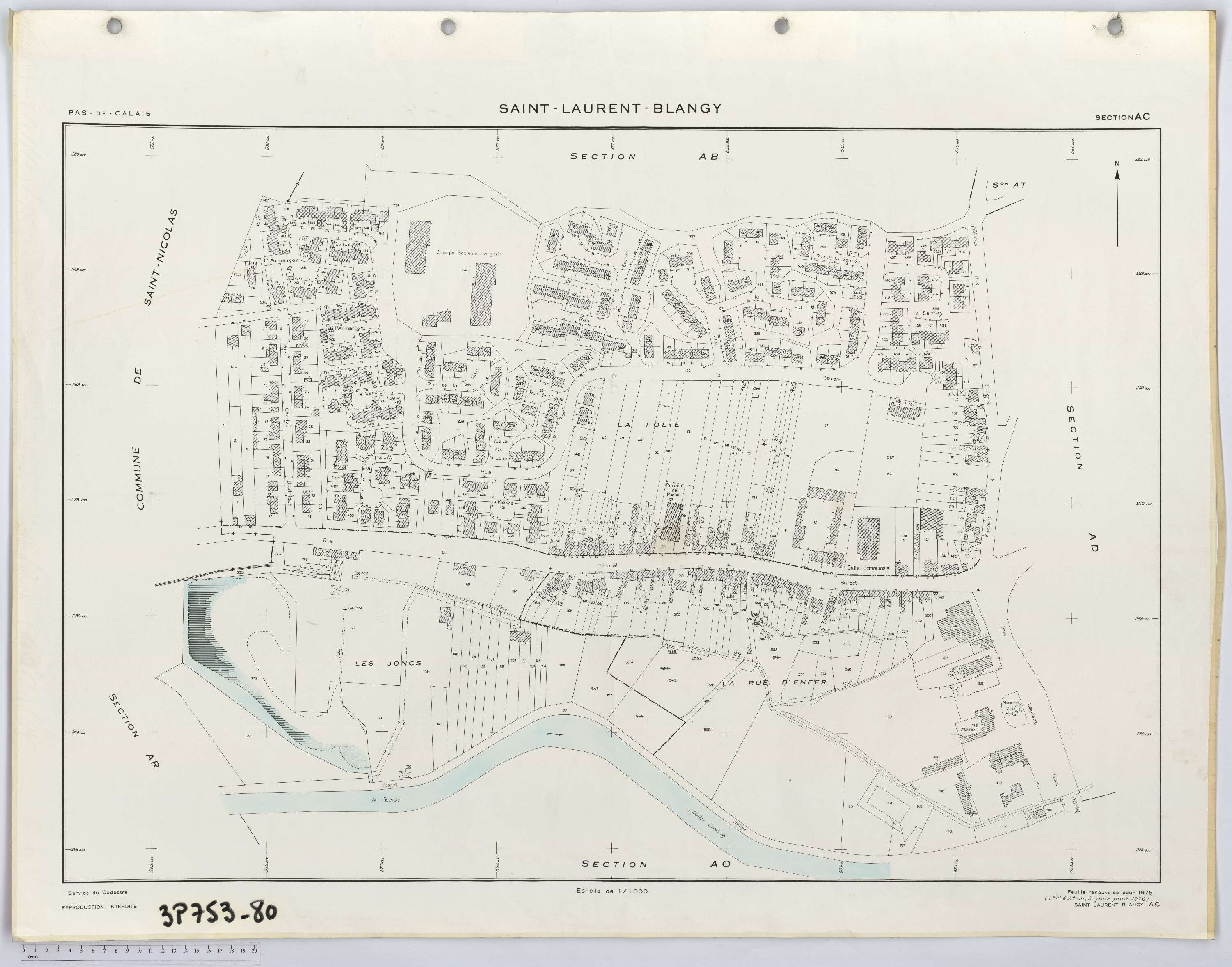 Saint-Laurent-Blangy - Section AC.
