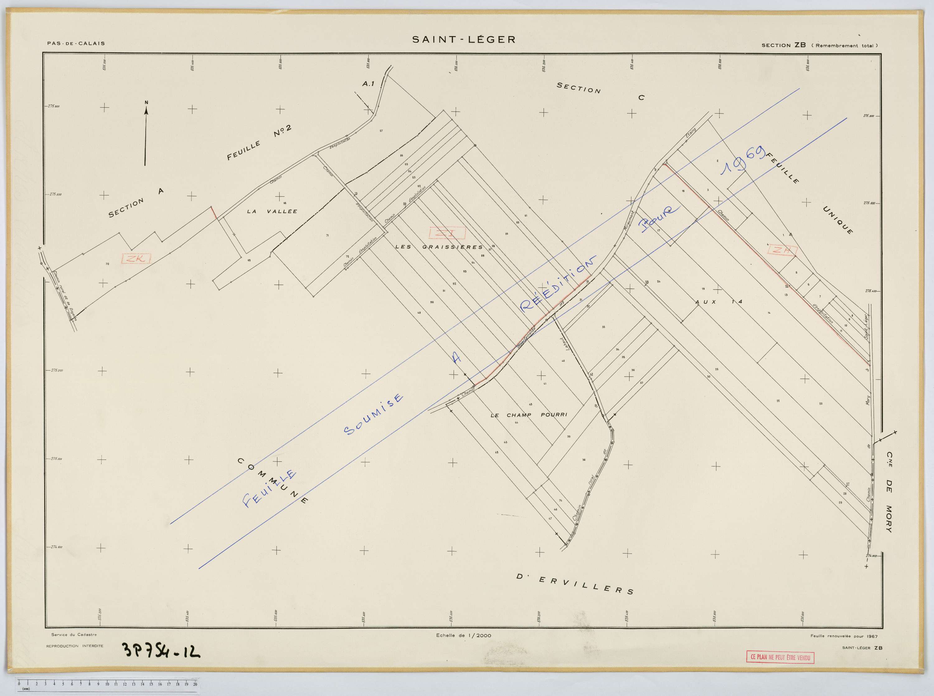 Saint-Léger - Section ZB.