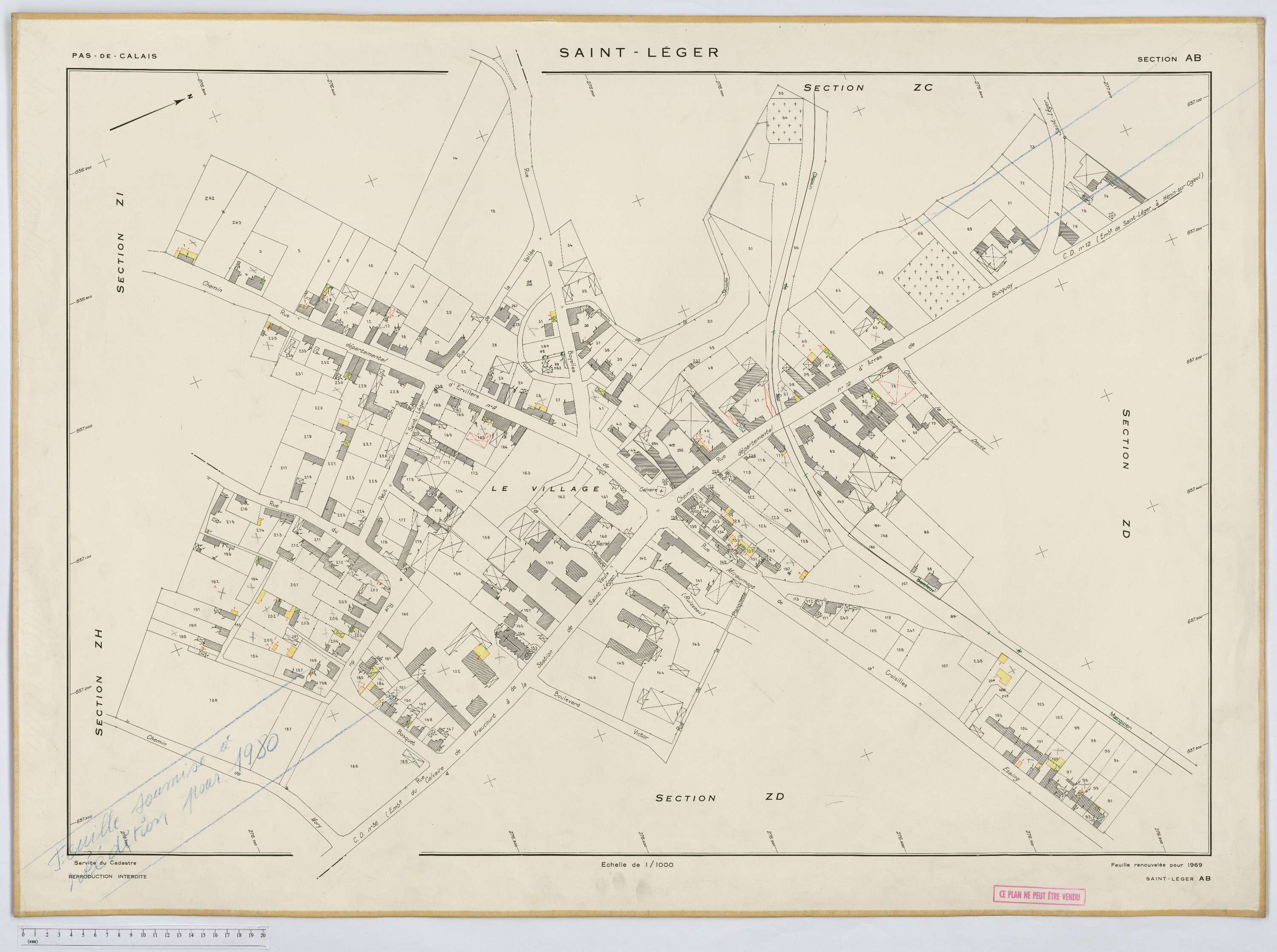 Saint-Léger - Section AB.