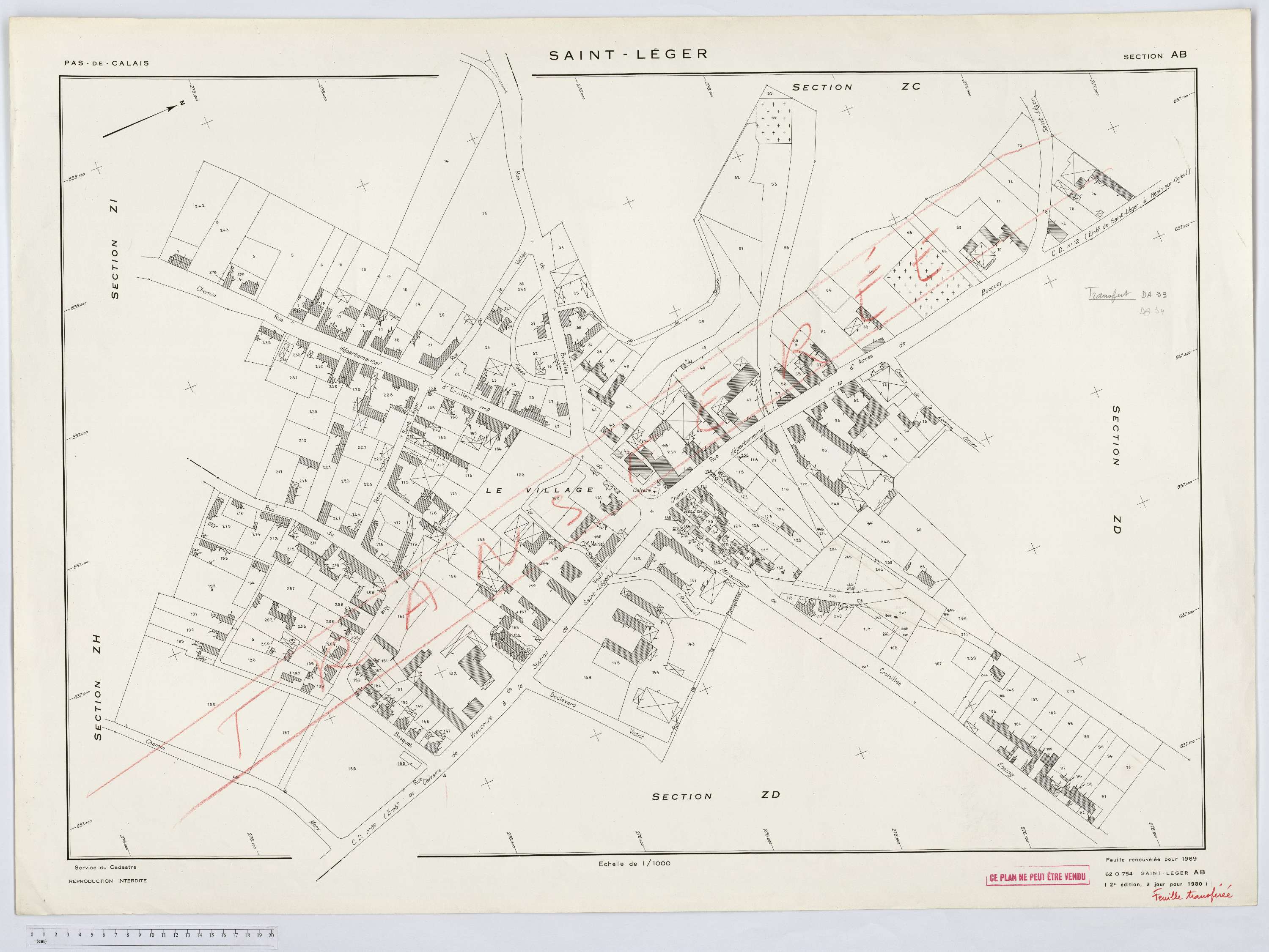 Saint-Léger - Section AB.