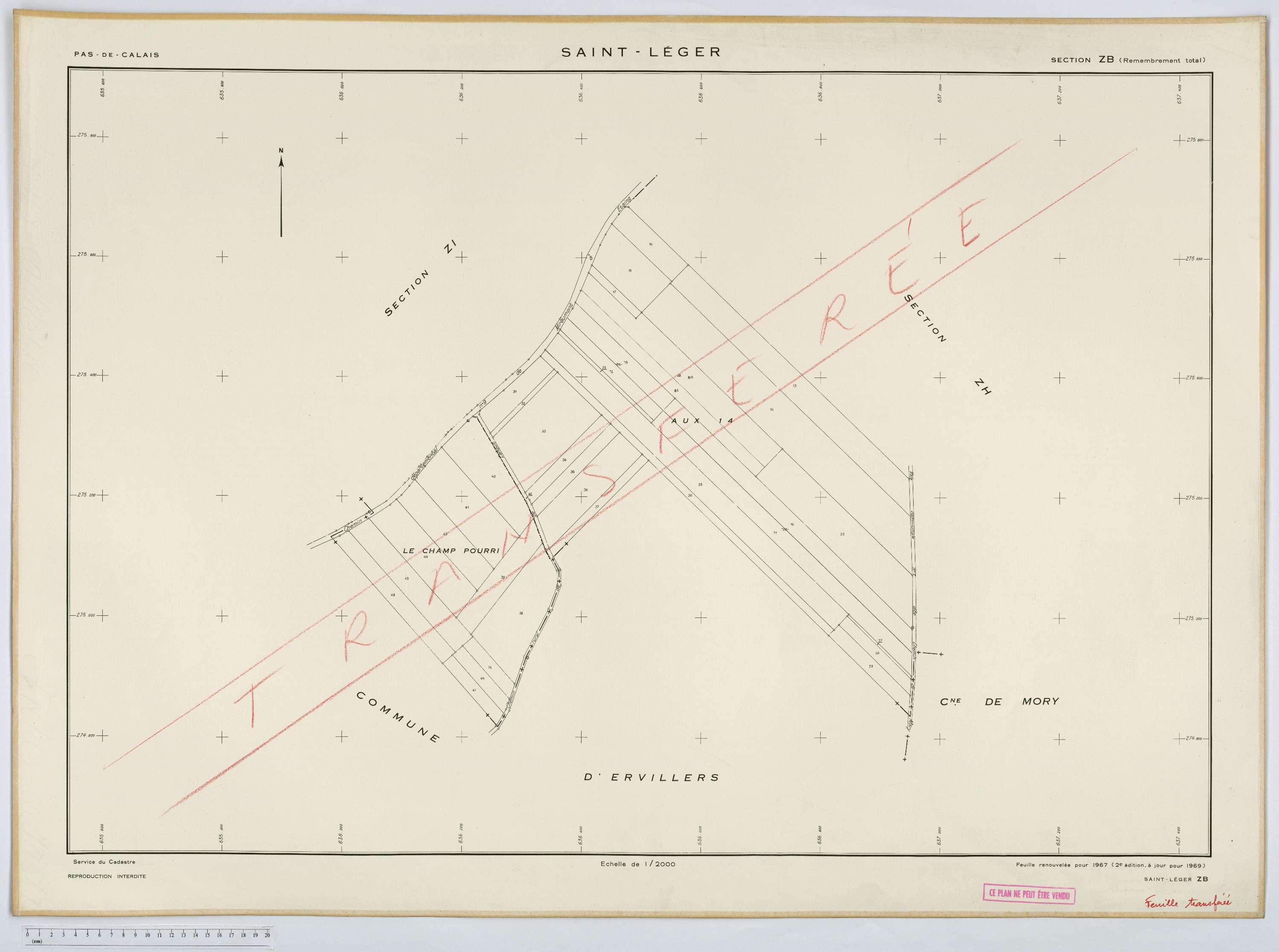 Saint-Léger - Section ZB.