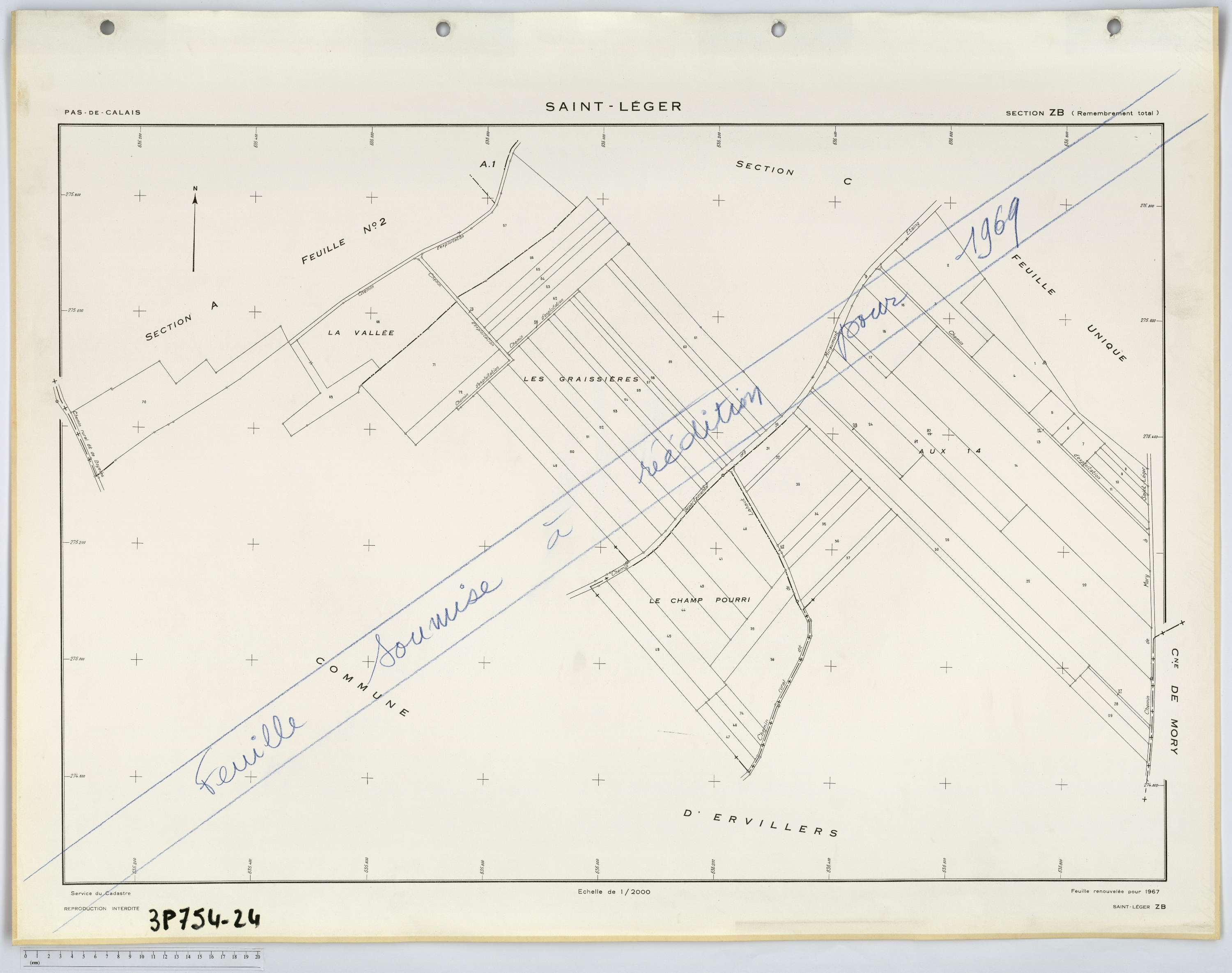 Saint-Léger - Section ZB.