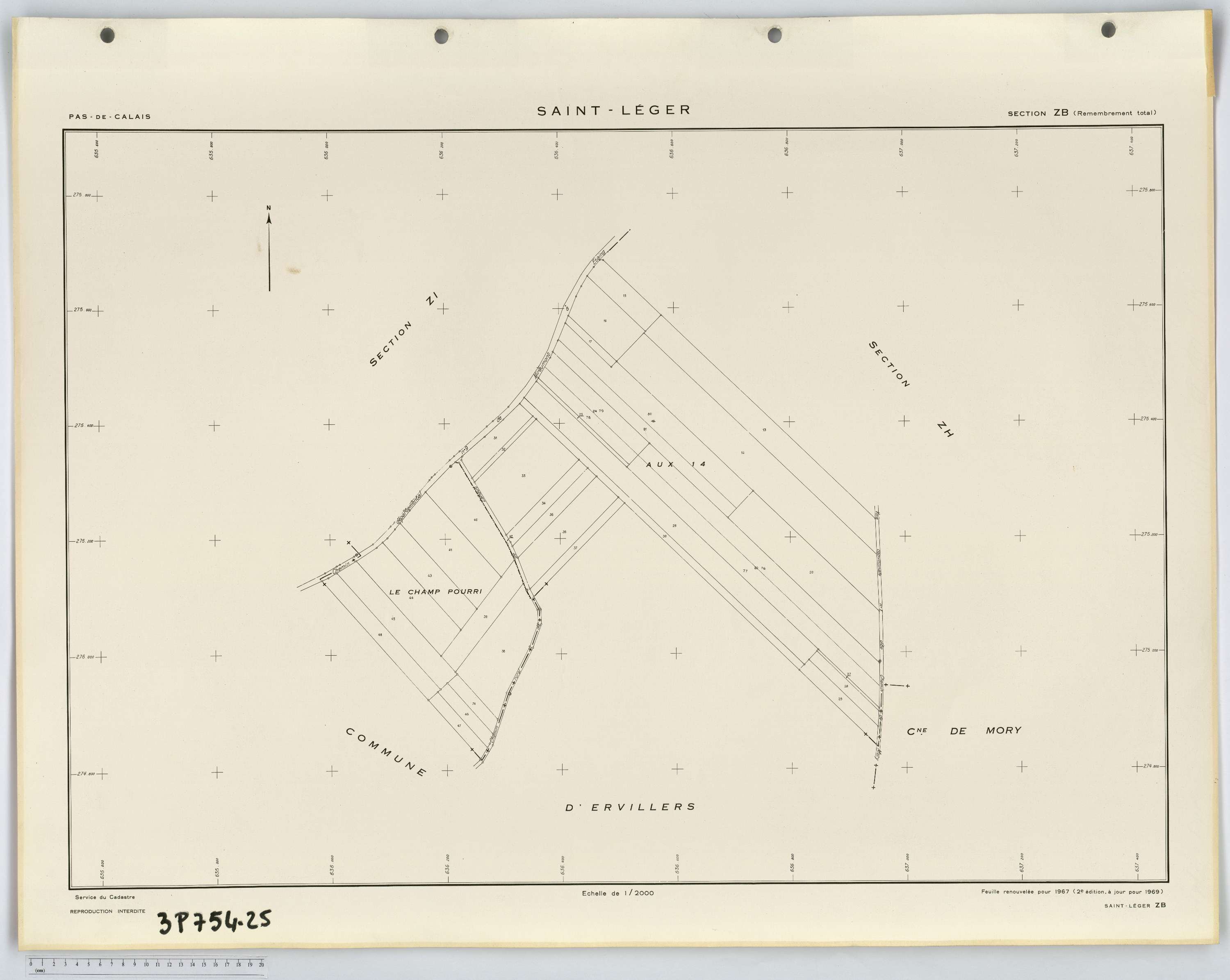 Saint-Léger - Section ZB.