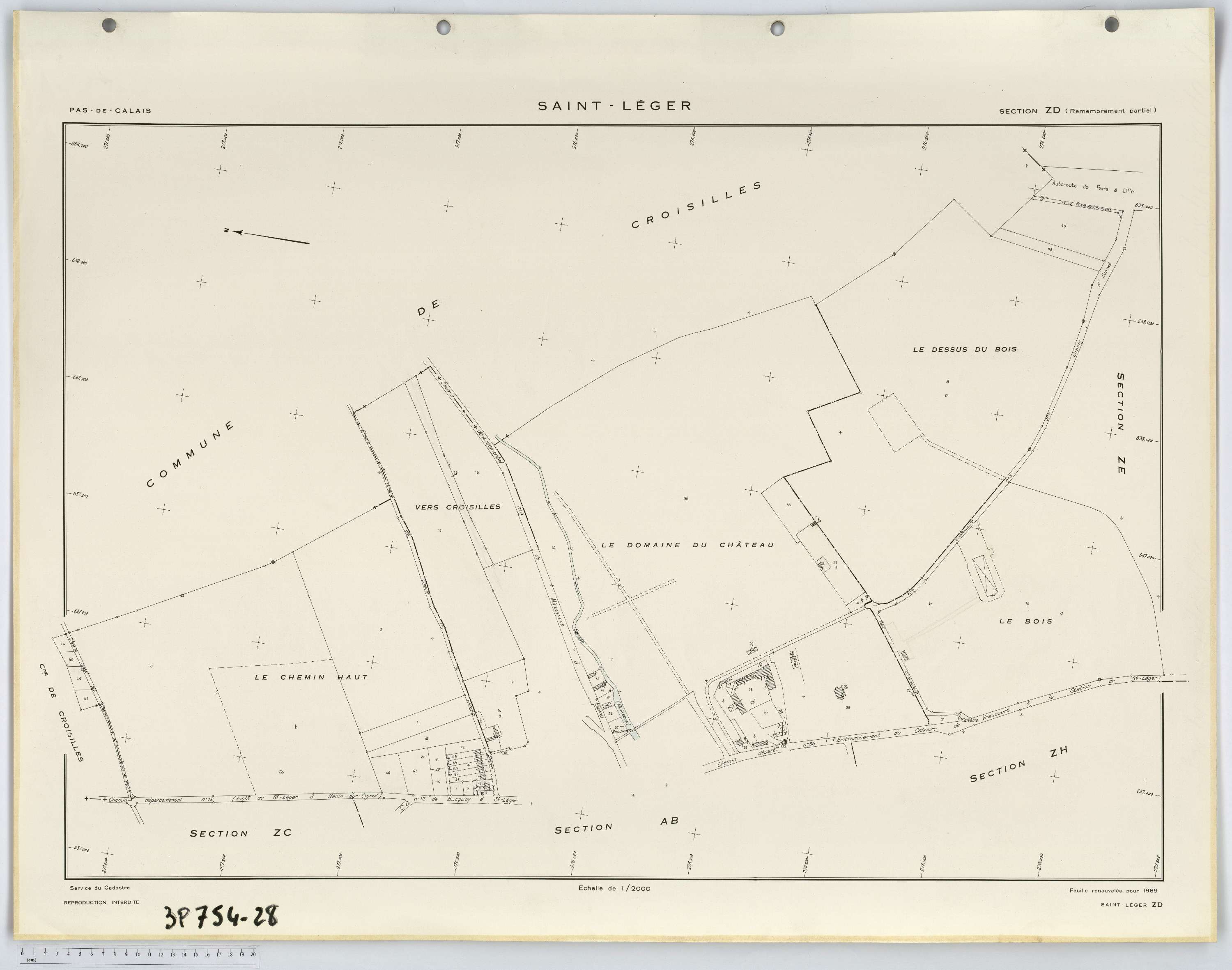Saint-Léger - Section ZD.