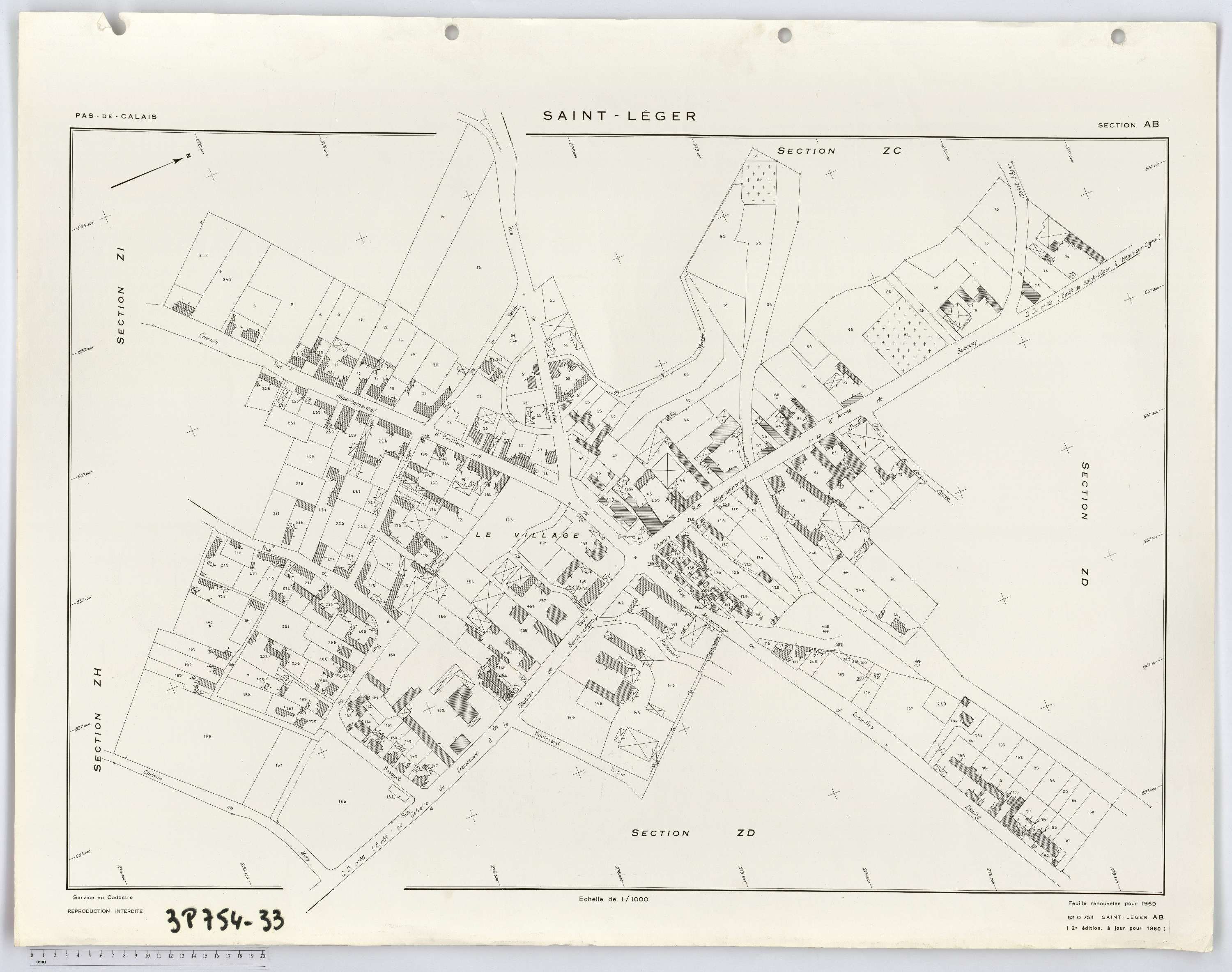 Saint-Léger - Section AB.