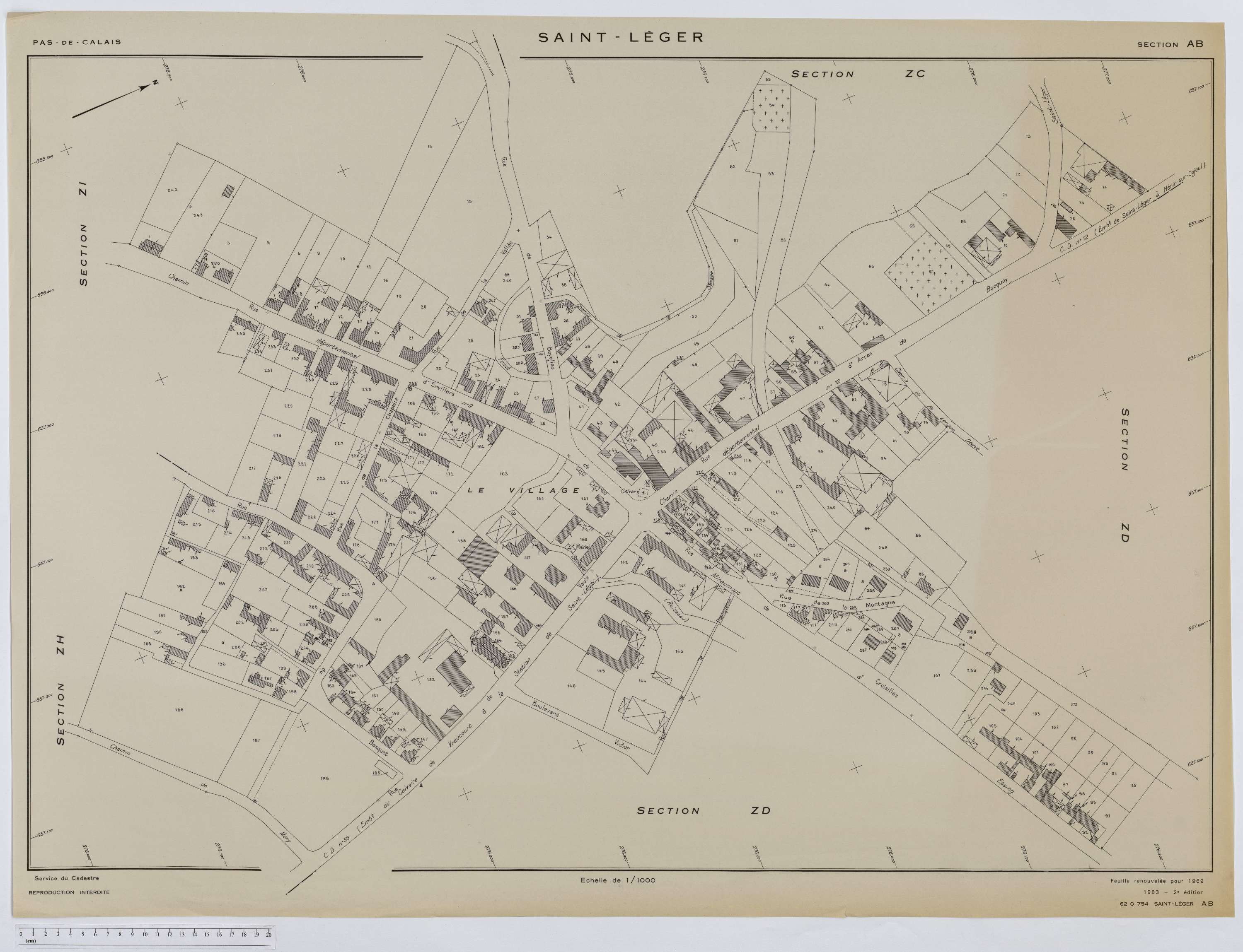 Saint-Léger - Section AB.