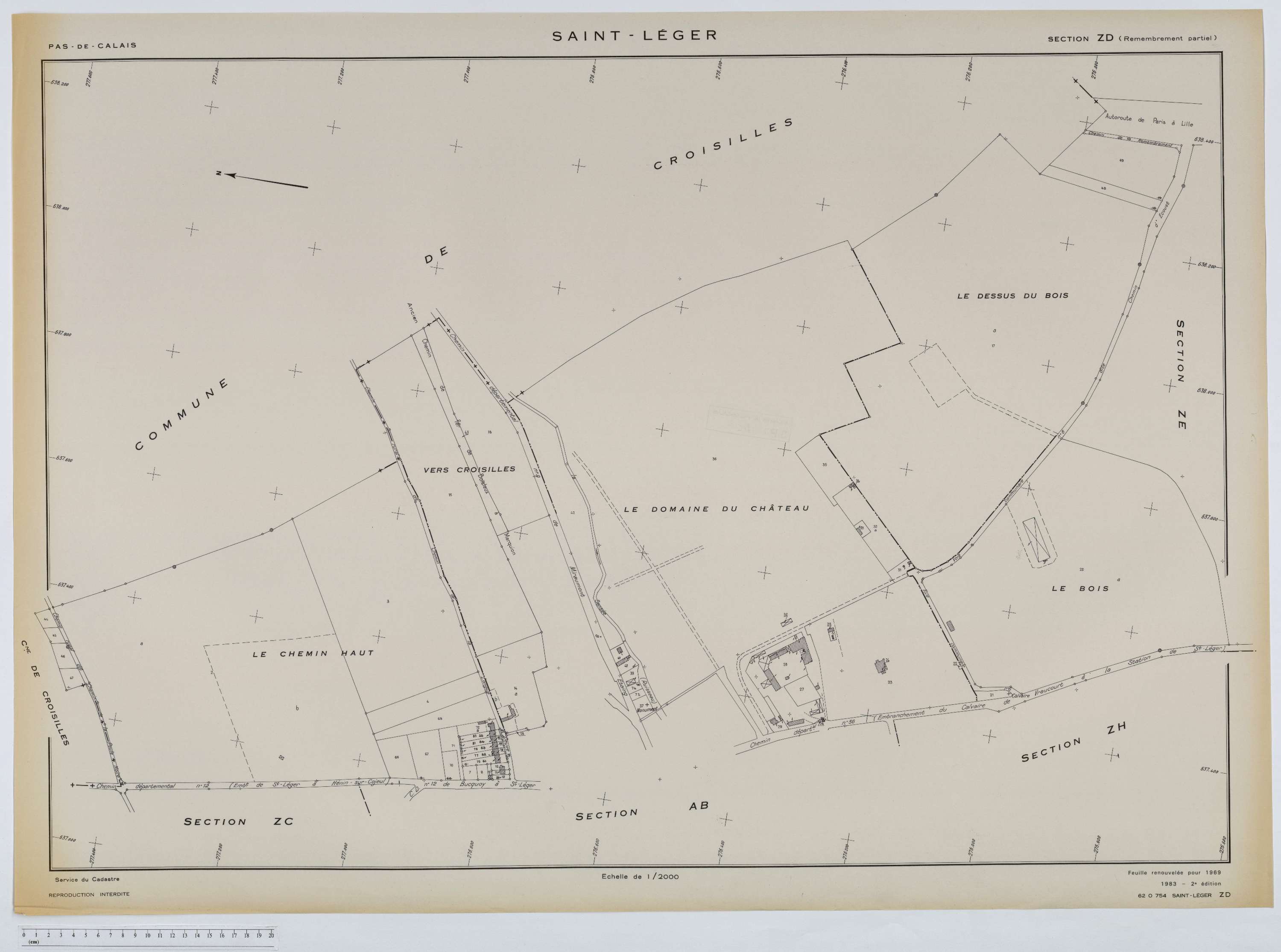 Saint-Léger - Section ZD.