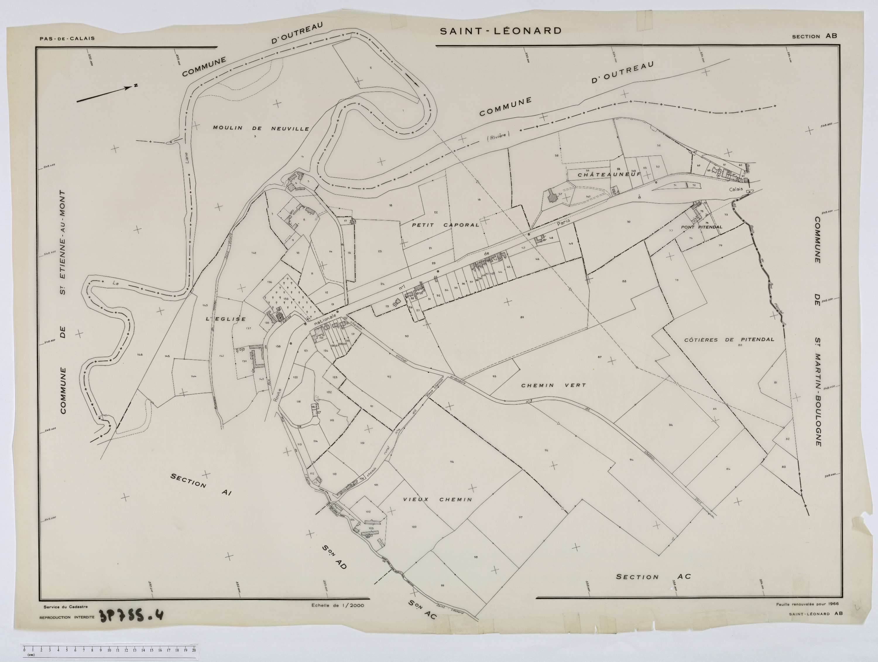 Saint-Léonard - Section AB.