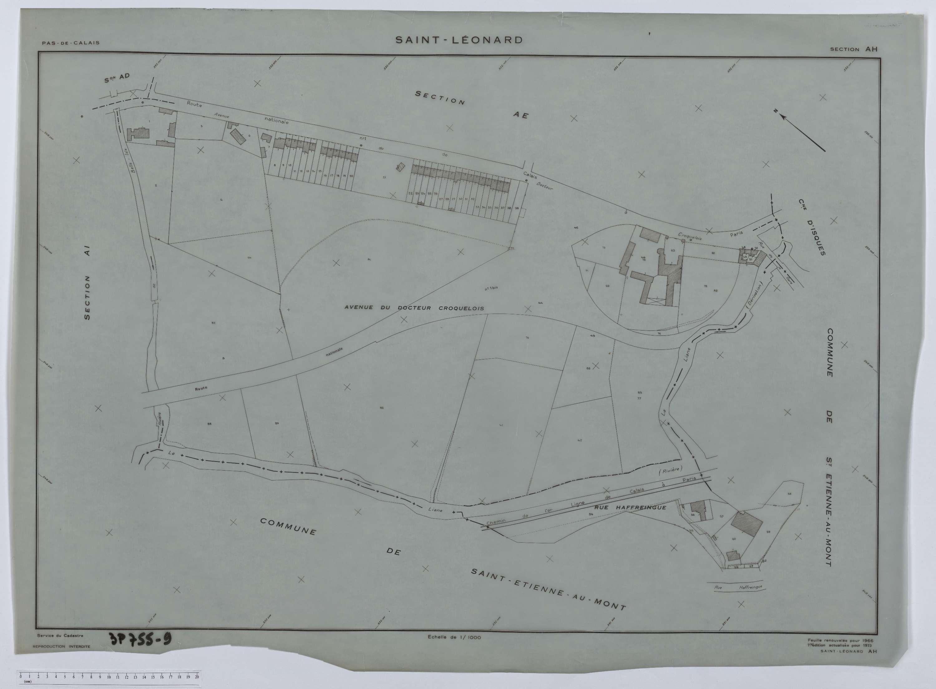 Saint-Léonard - Section AH.