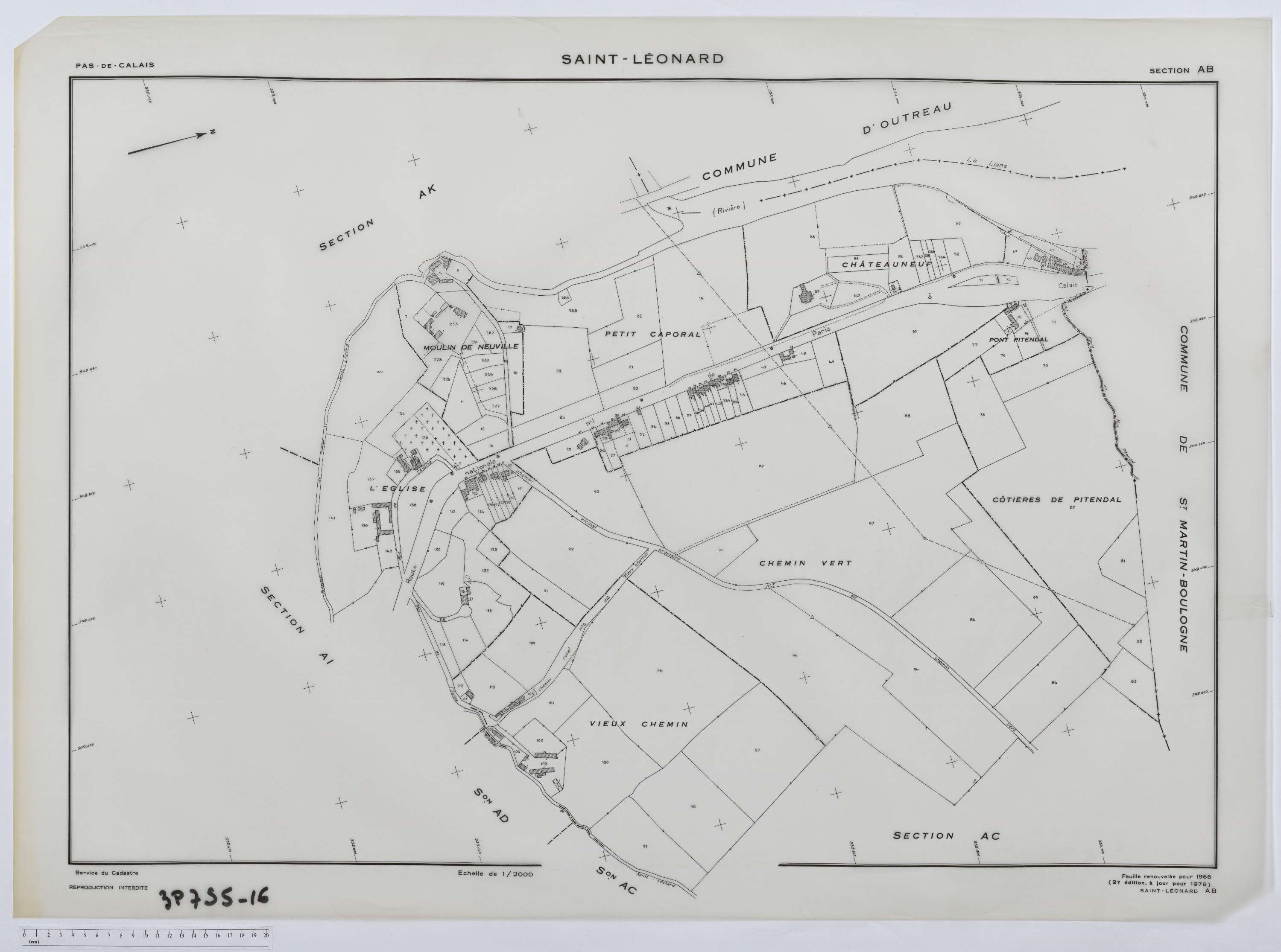 Saint-Léonard - Section AB.