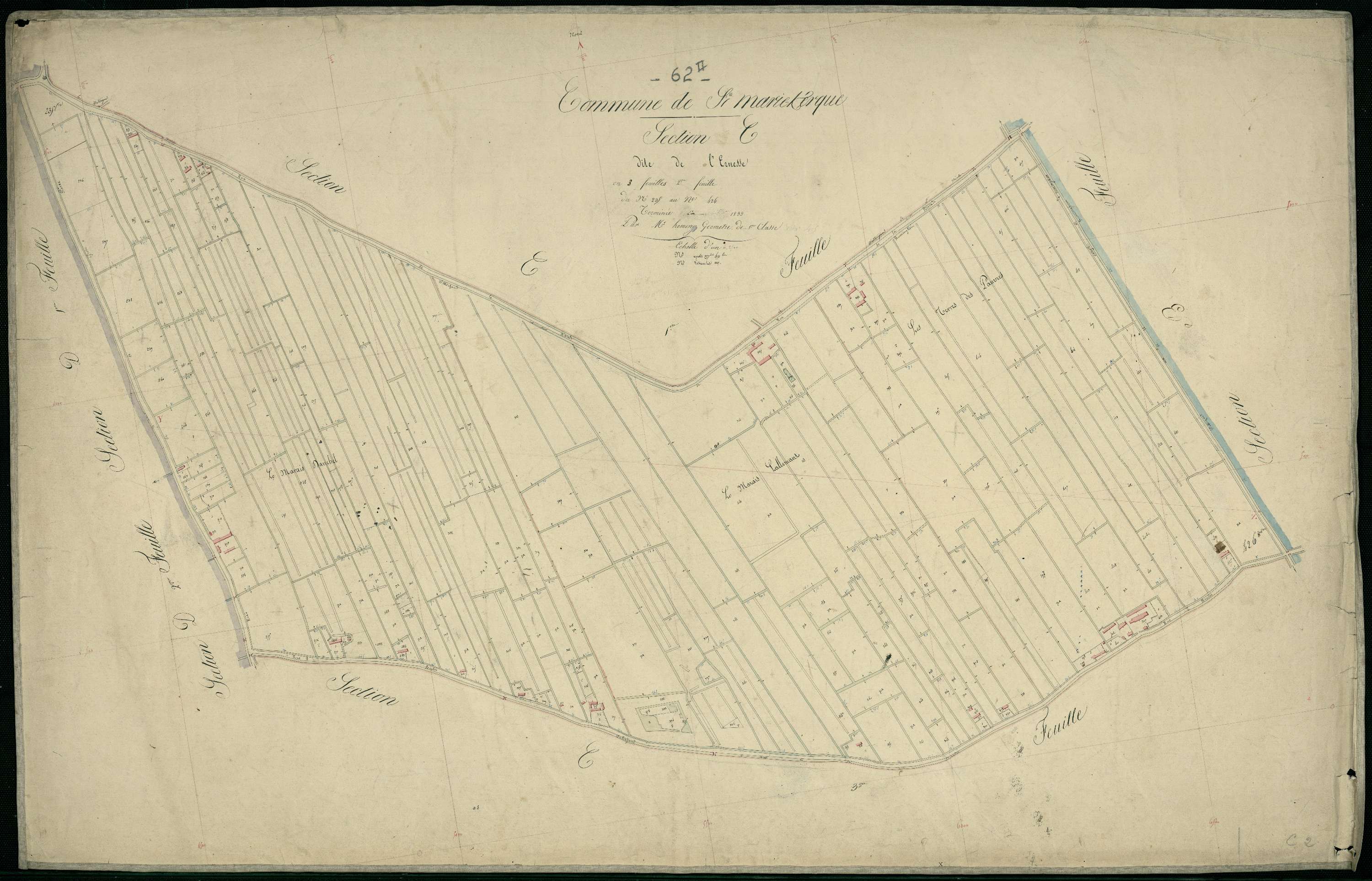 Sainte-Marie-Kerque - Section C, 2e feuille